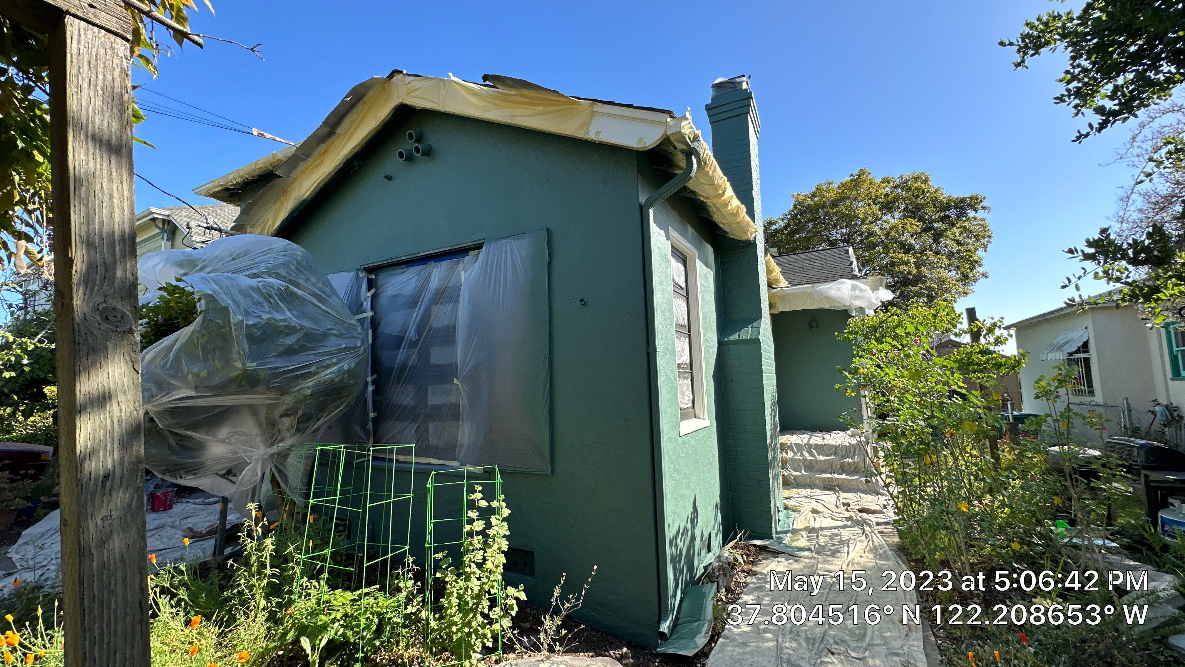 Exterior weatherproofing painting   by Herrera’s Bay Area Painting inc.