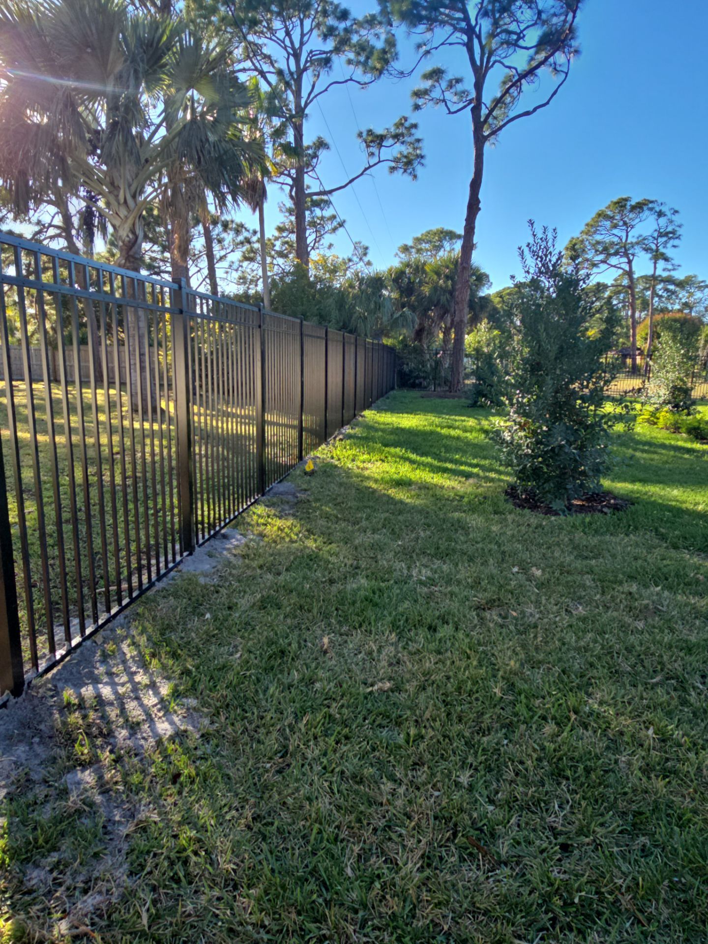 6' Commercial Aluminum Fence in Englewood by True Fence LLC