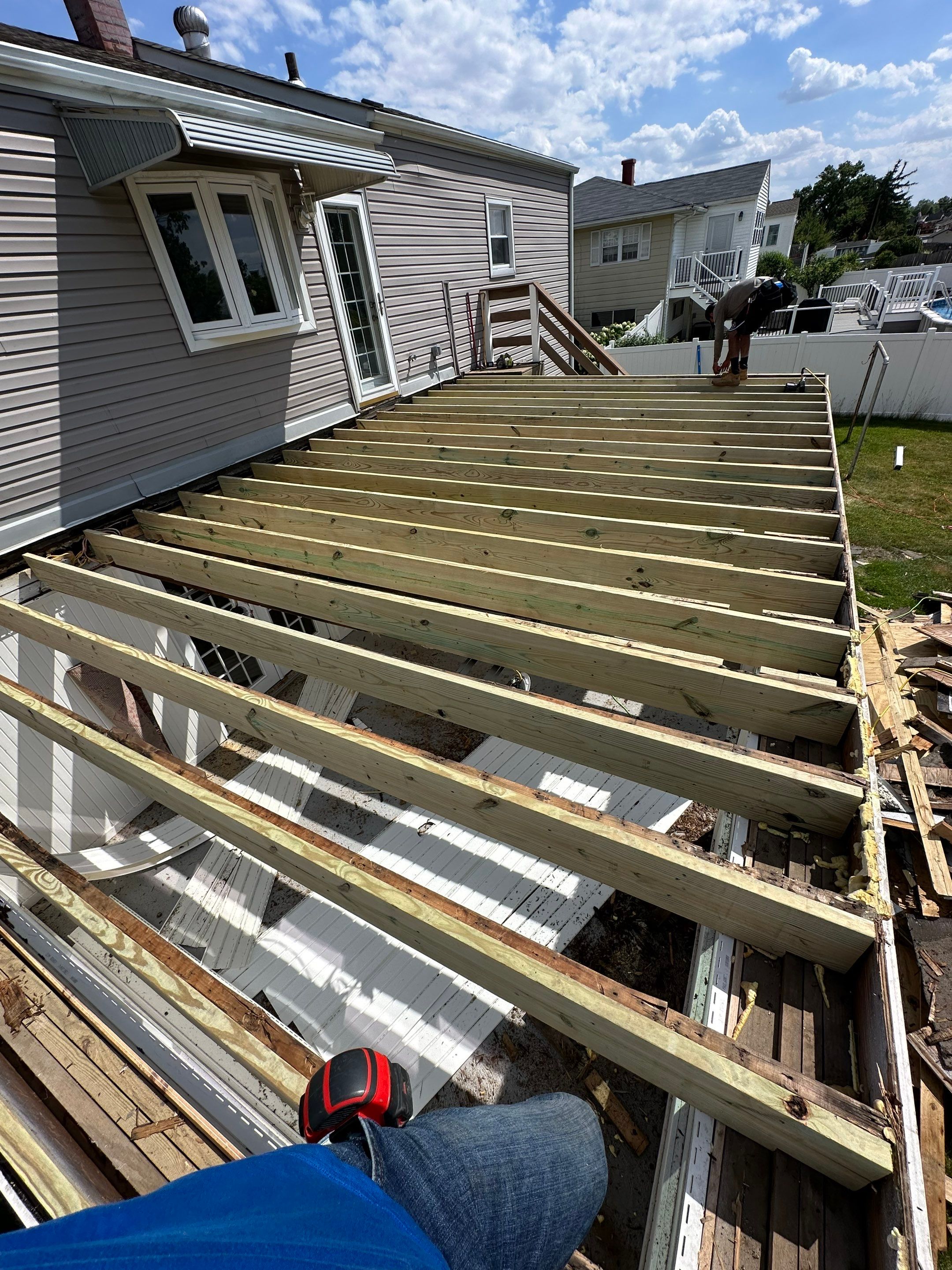 Deck Resurface with Waterproof System by deck guardian