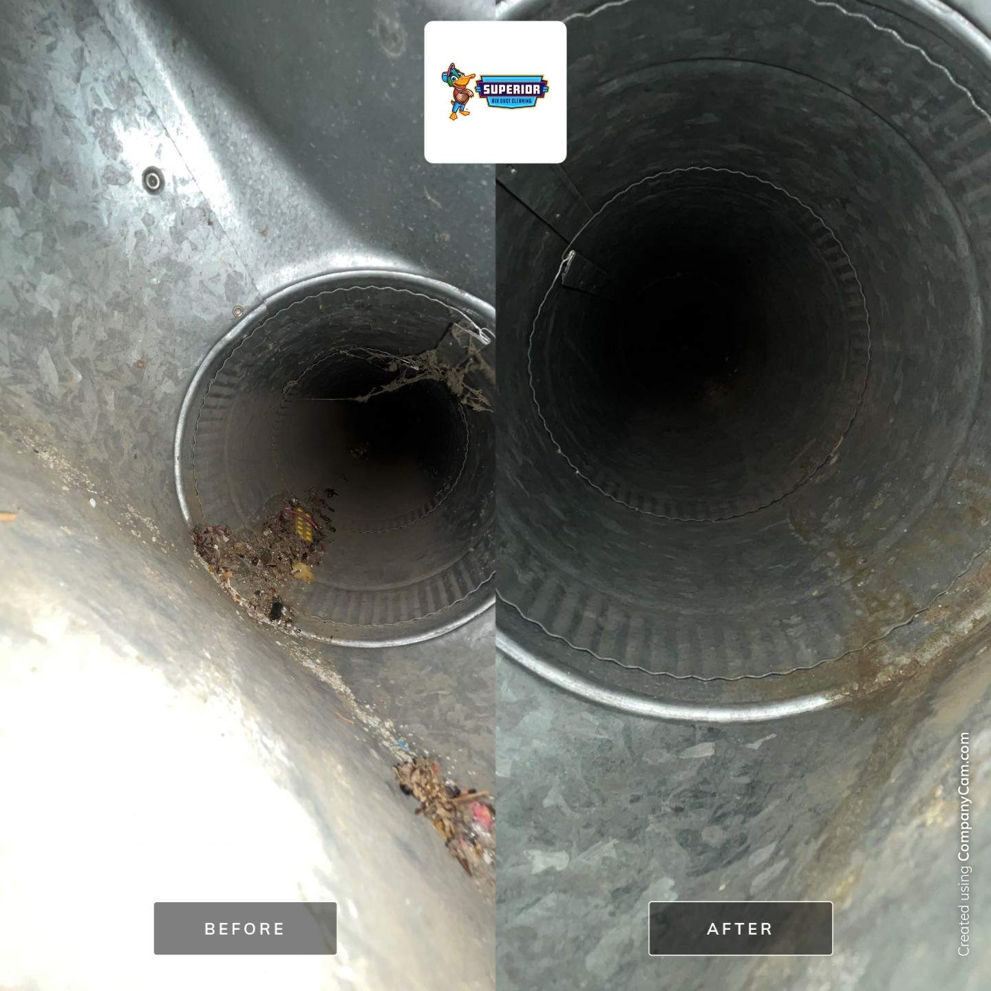 Air Duct Cleaning With a Vacuum Truck in Winona, OH by Superior Air Duct Cleaning