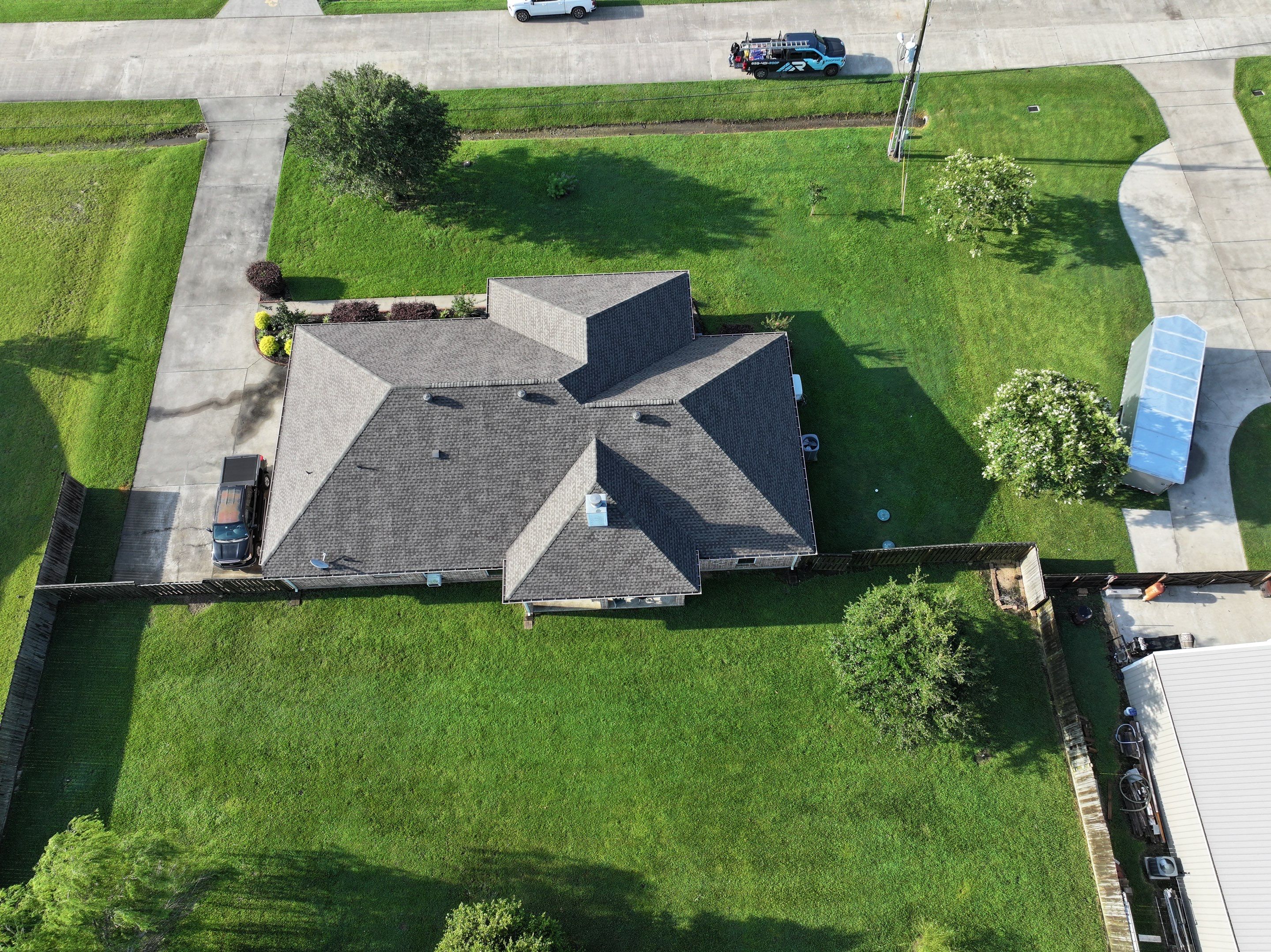 Residential Roof Replacement using GAF HDZ - Weathered Wood by Elite Roofing LLC