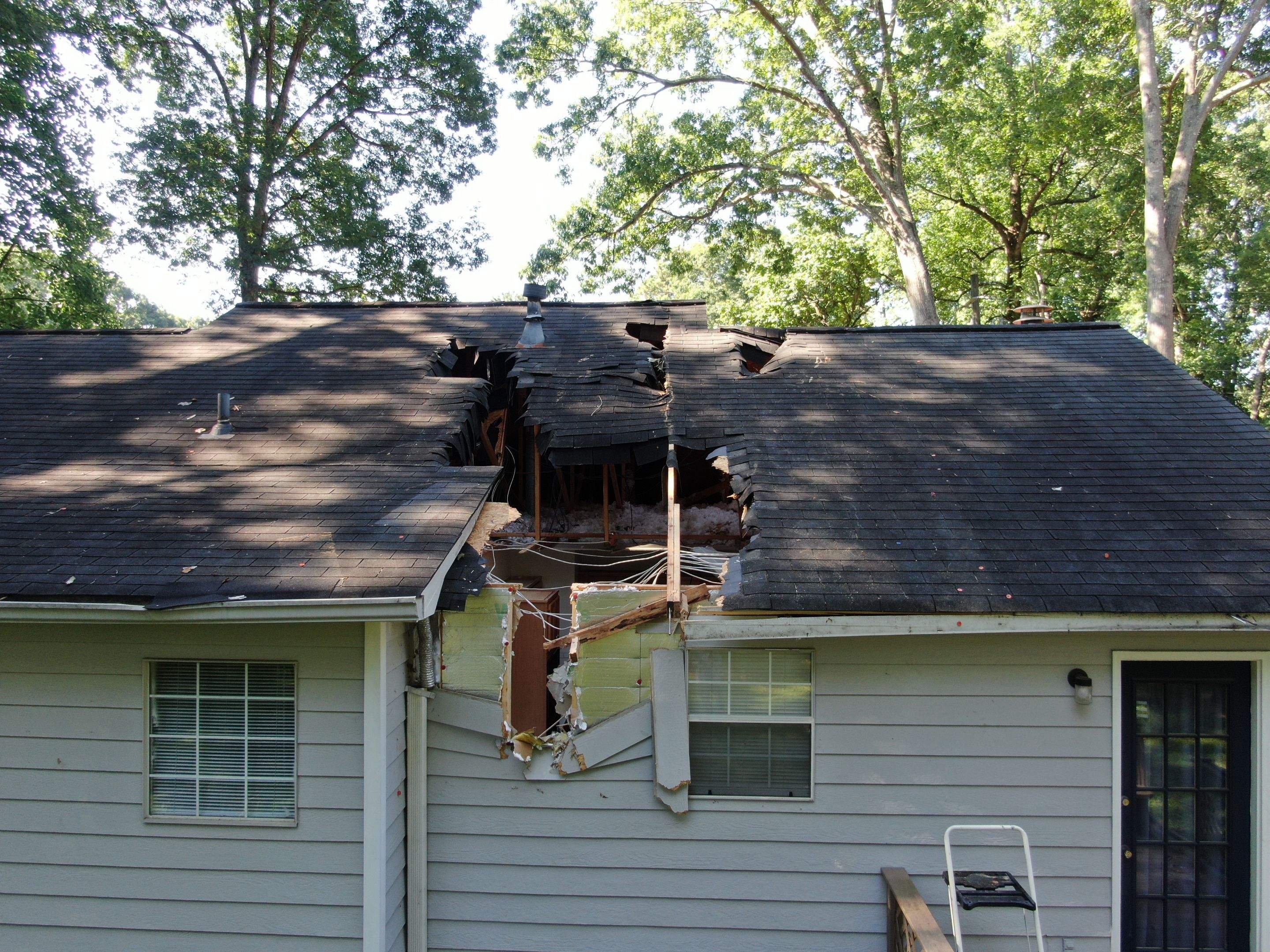 Tree Damage  by Ajayi Design and Construction 