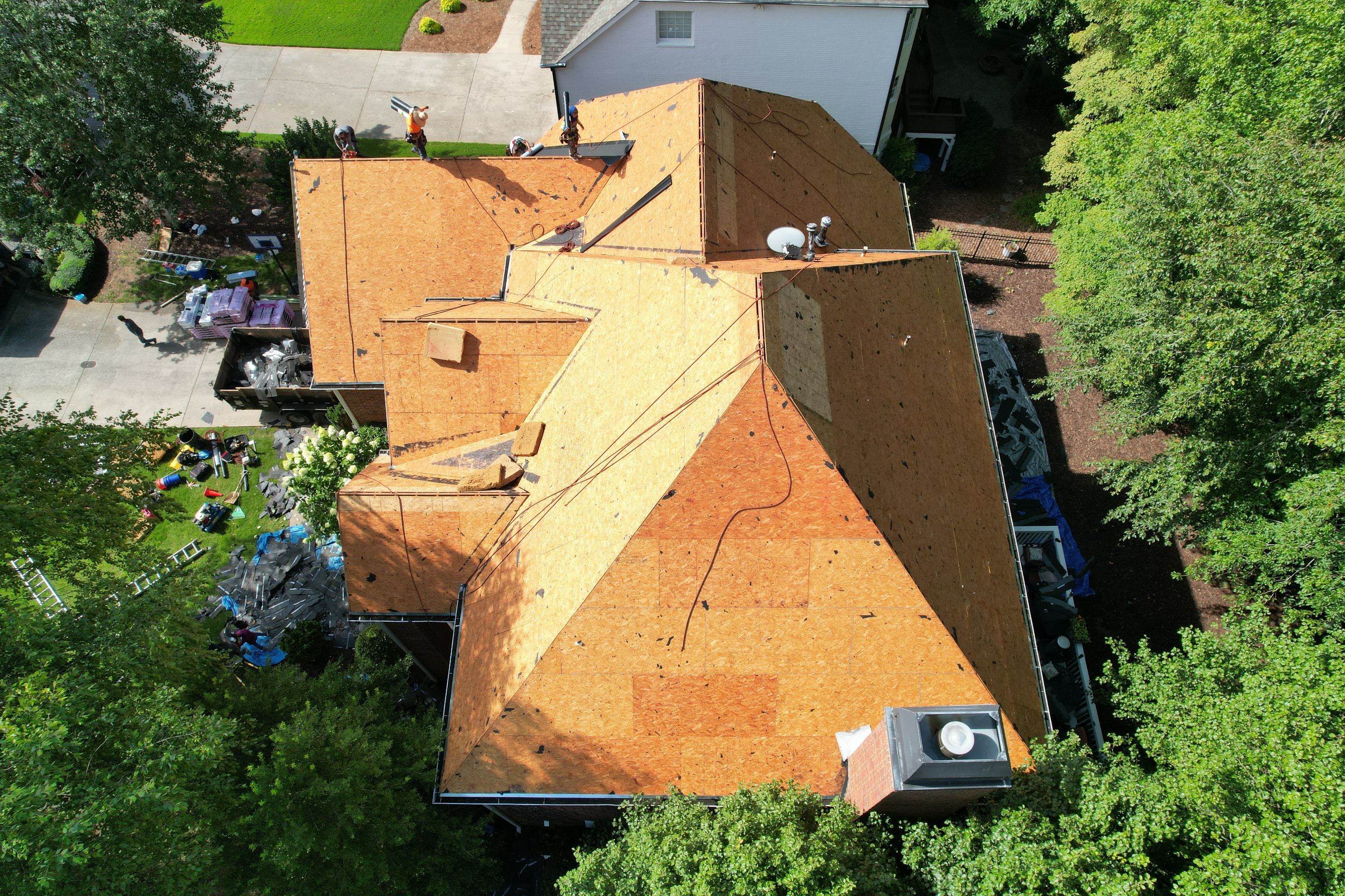 Residential Roofing Installation using Owens Corning by Inspector Roofing and Restoration