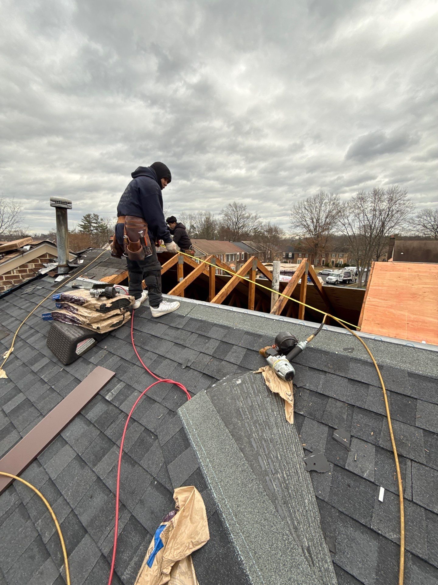 Annandale : Residential Roof Replacement with CertainTeed Landmark Pro in Max Def Moire Black  by RM Banning, Inc.