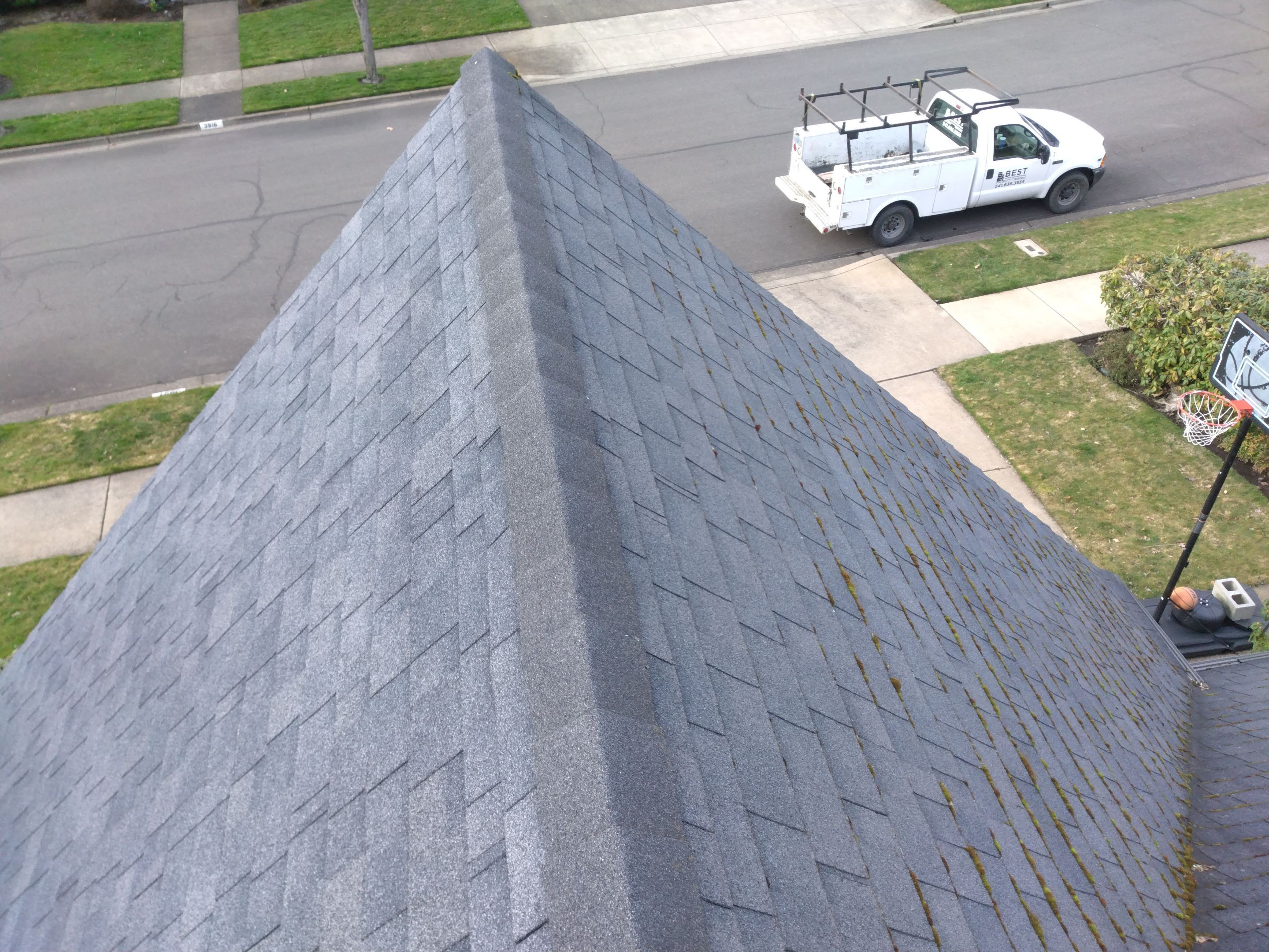 Roof Cleaning  using Moss Treatment  by BEST Roofing & Waterproofing