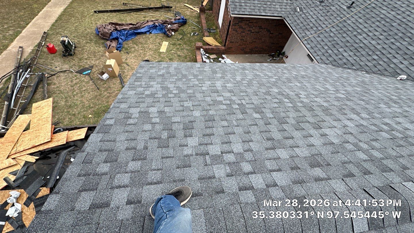 Project in Oklahoma City by Icon Roofing And Construction