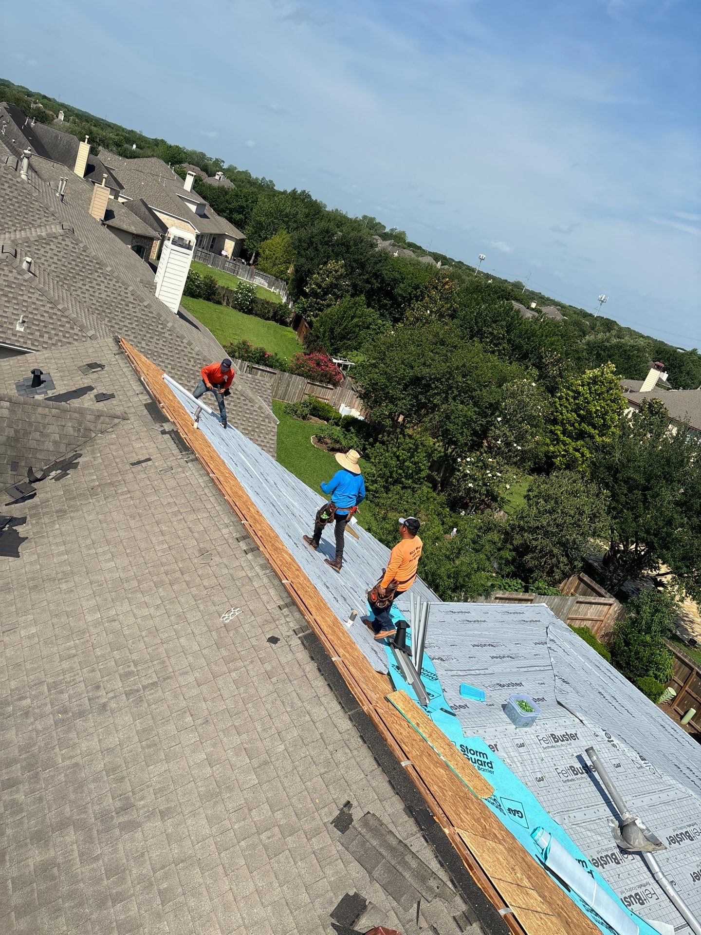 Roof Replacement in Telfair, Sugar Land TX by Roof Repair Company