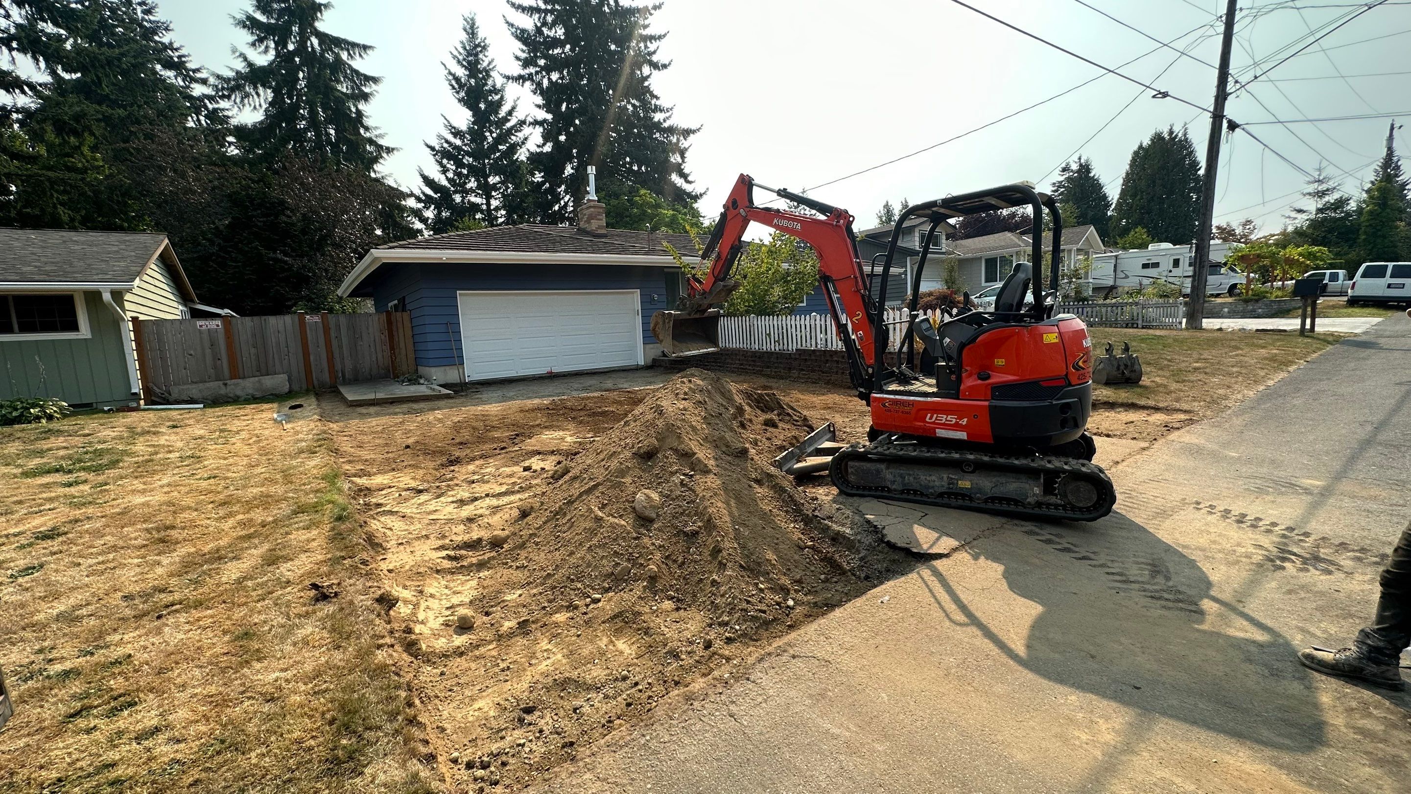 Shannon | Driveway Pour, Concrete Project  by Jireh Asphalt & Concrete Inc 