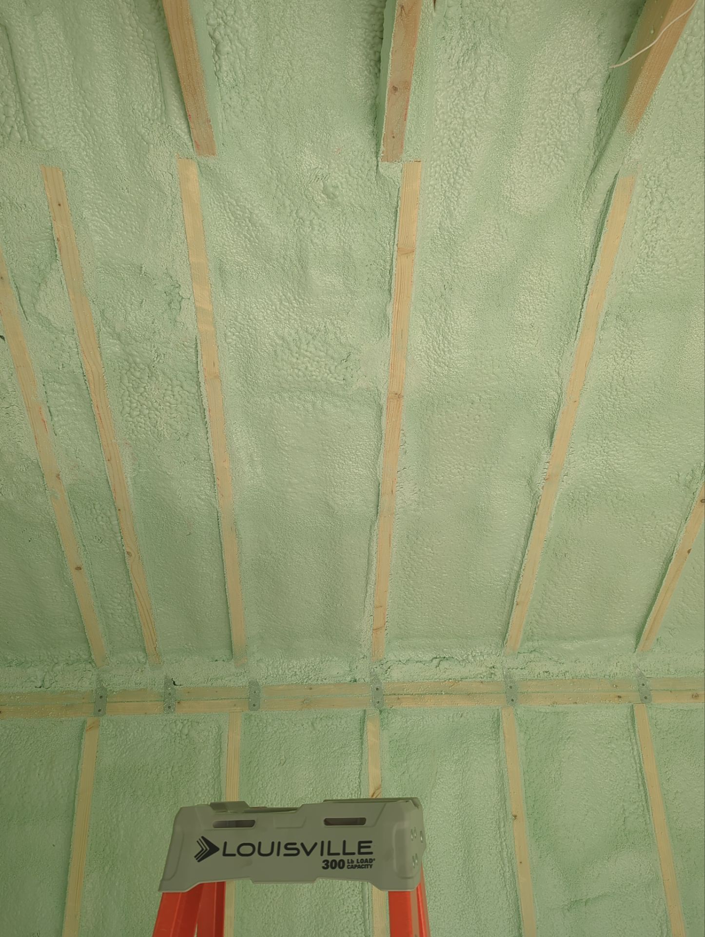 Exterior Walls using Closed Cell Spray Foam by NYS Foam & Energy