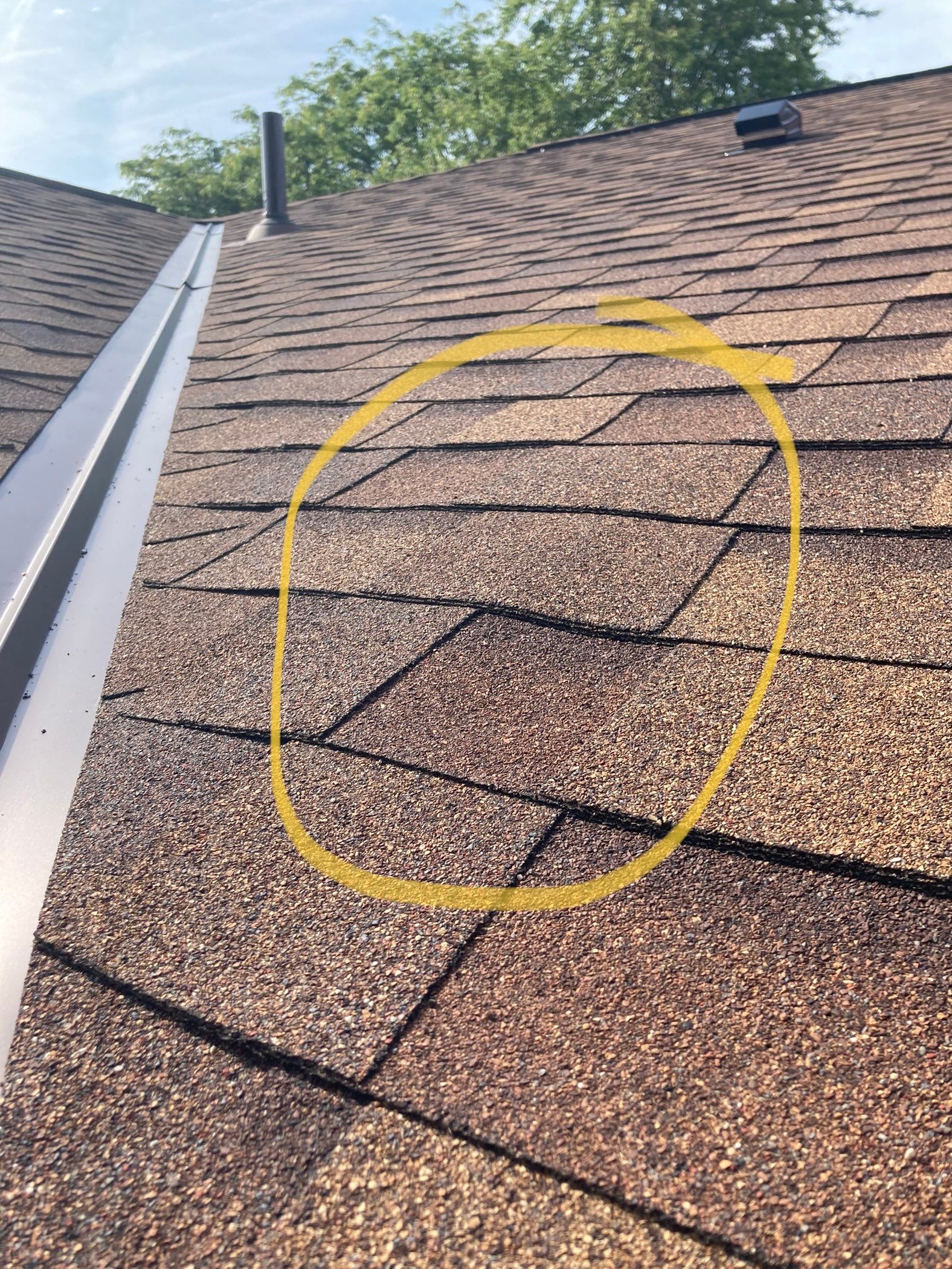 Residential Roof Replacement using Owens Corning, Desert Rose by Absolute Roofing and Construction