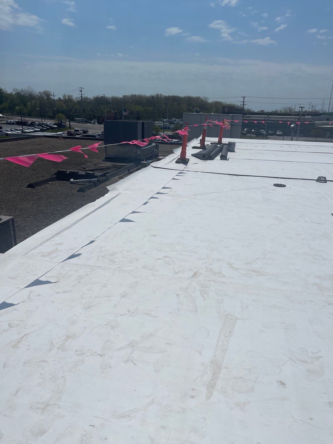 Ford Dealership - Re-Roof by Pink Roofing