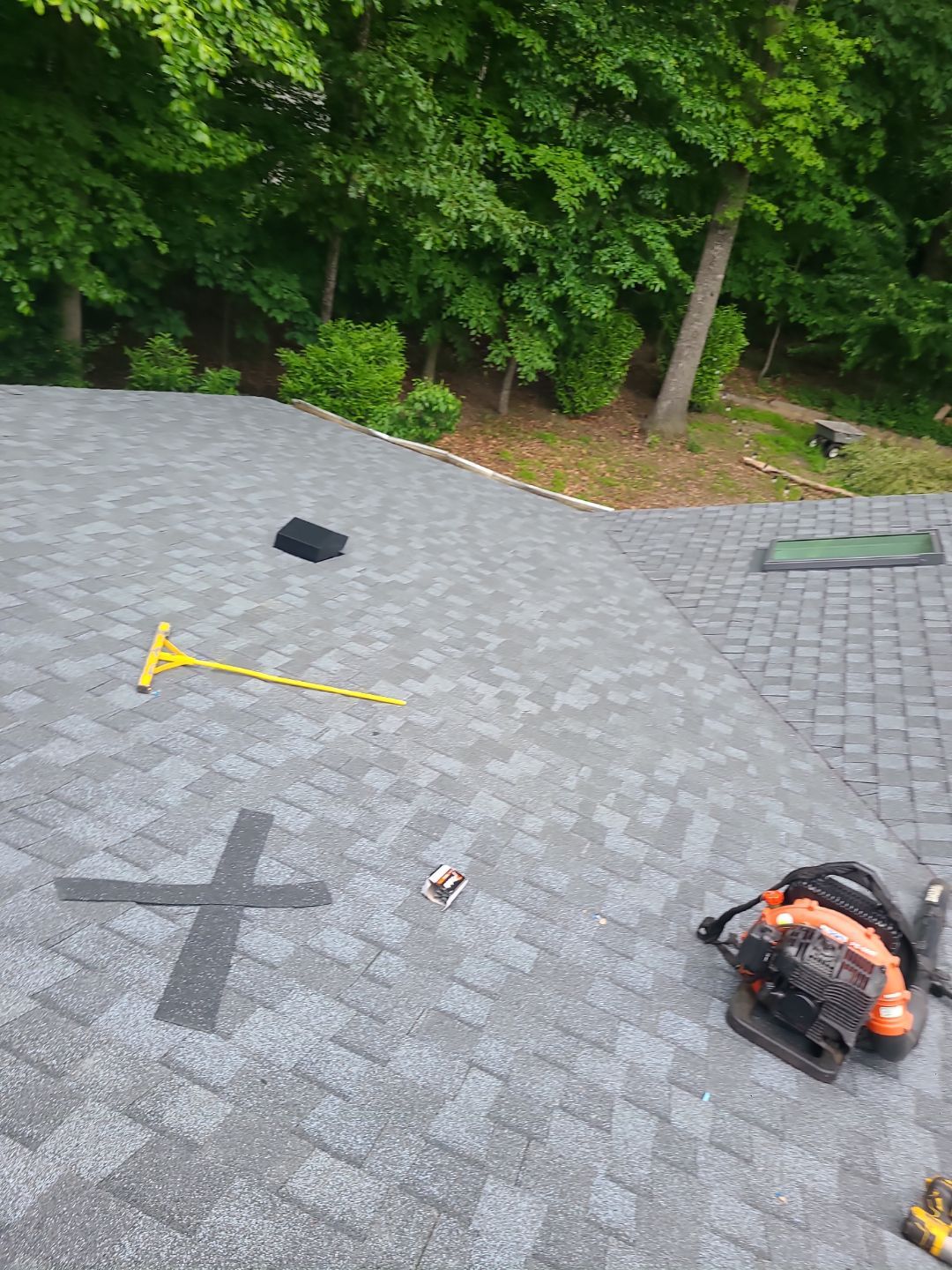 Oakton: Roof Replacement With CertainTeed Landmark Designer Shingles in Pewter by RM Banning, Inc.
