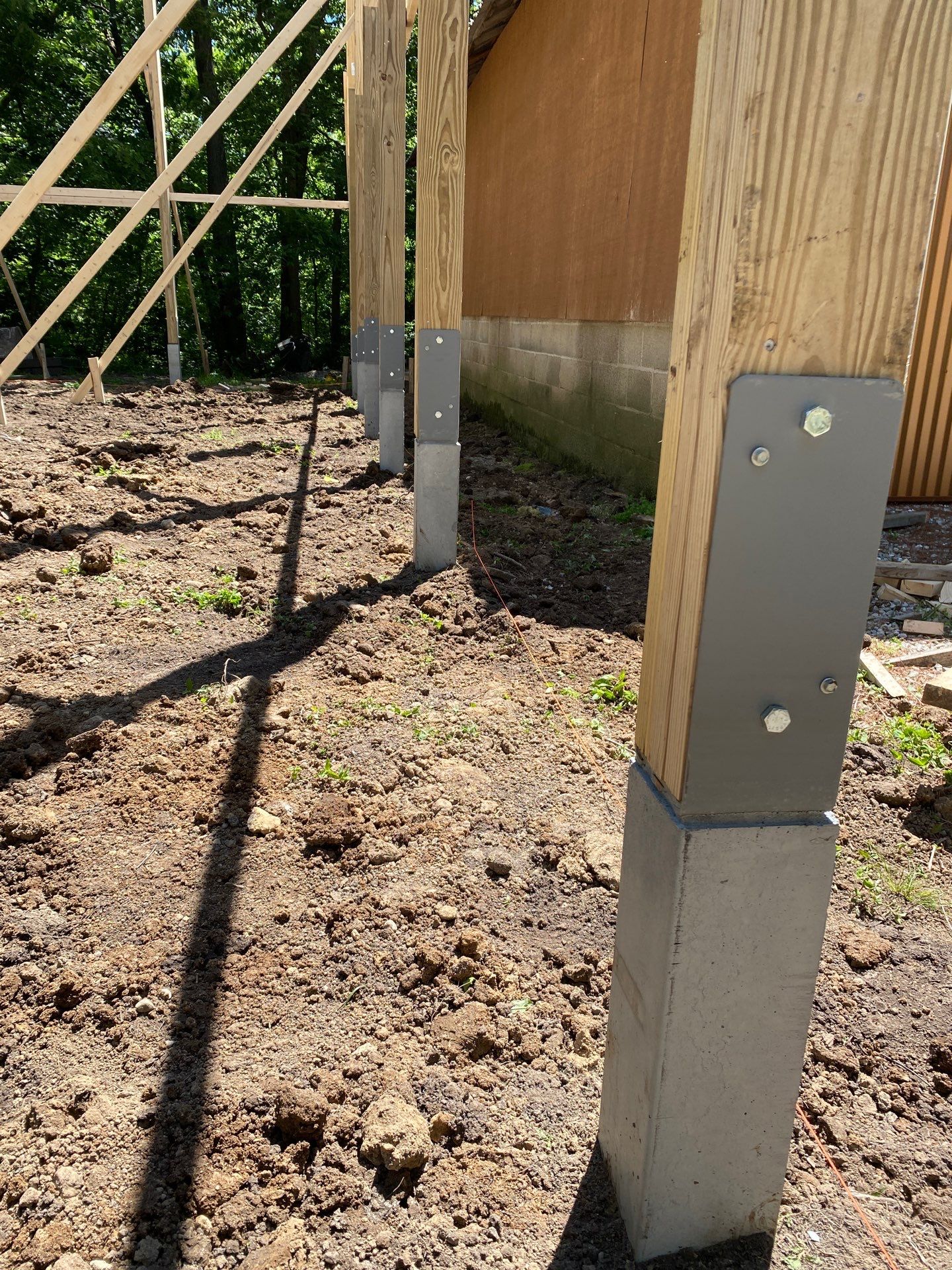 40'x50'x16' Pole Barn Project by The Barn Builders