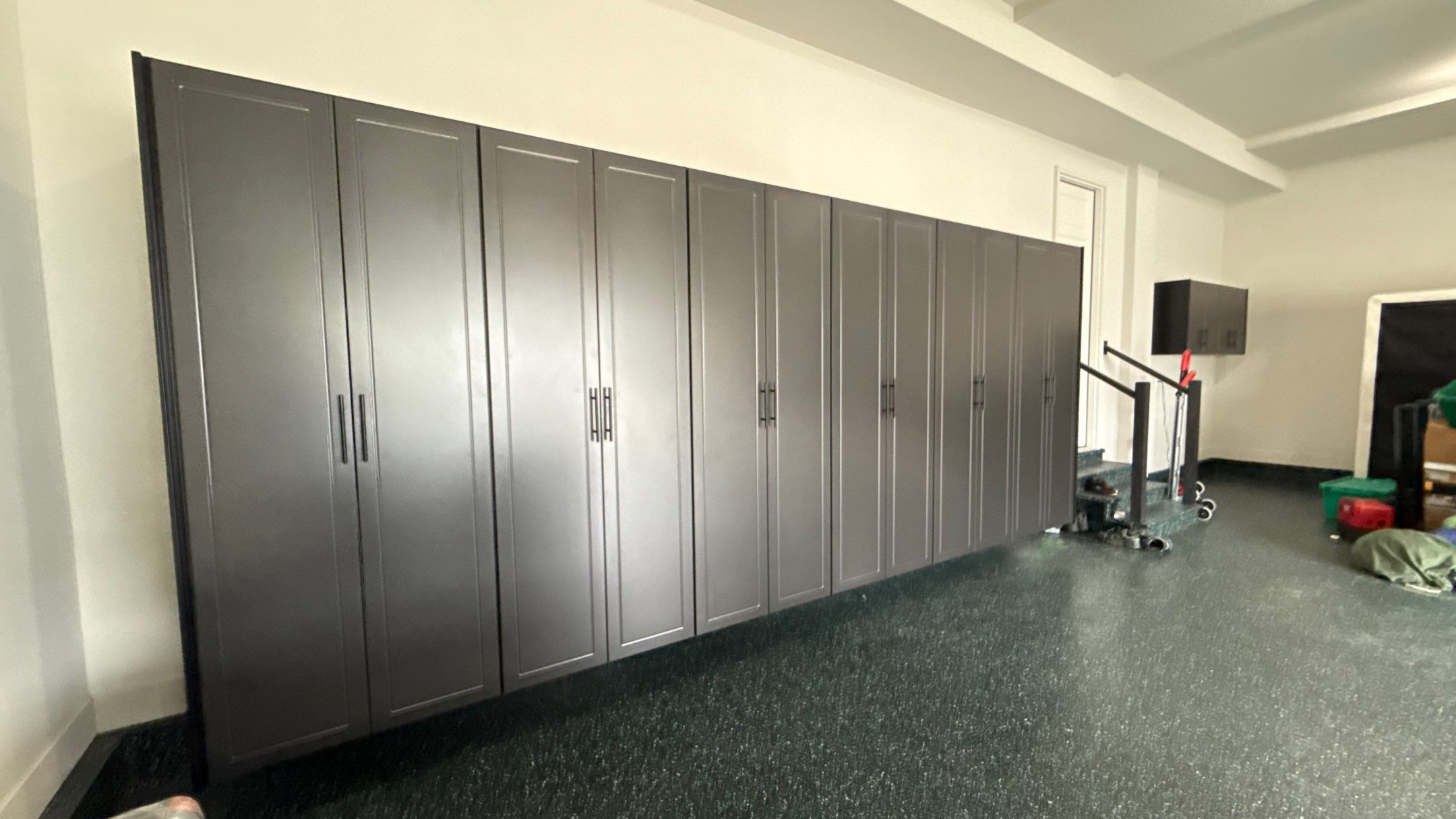 Olathe Garage Renovation With Custom Cabinets by Banner Garage
