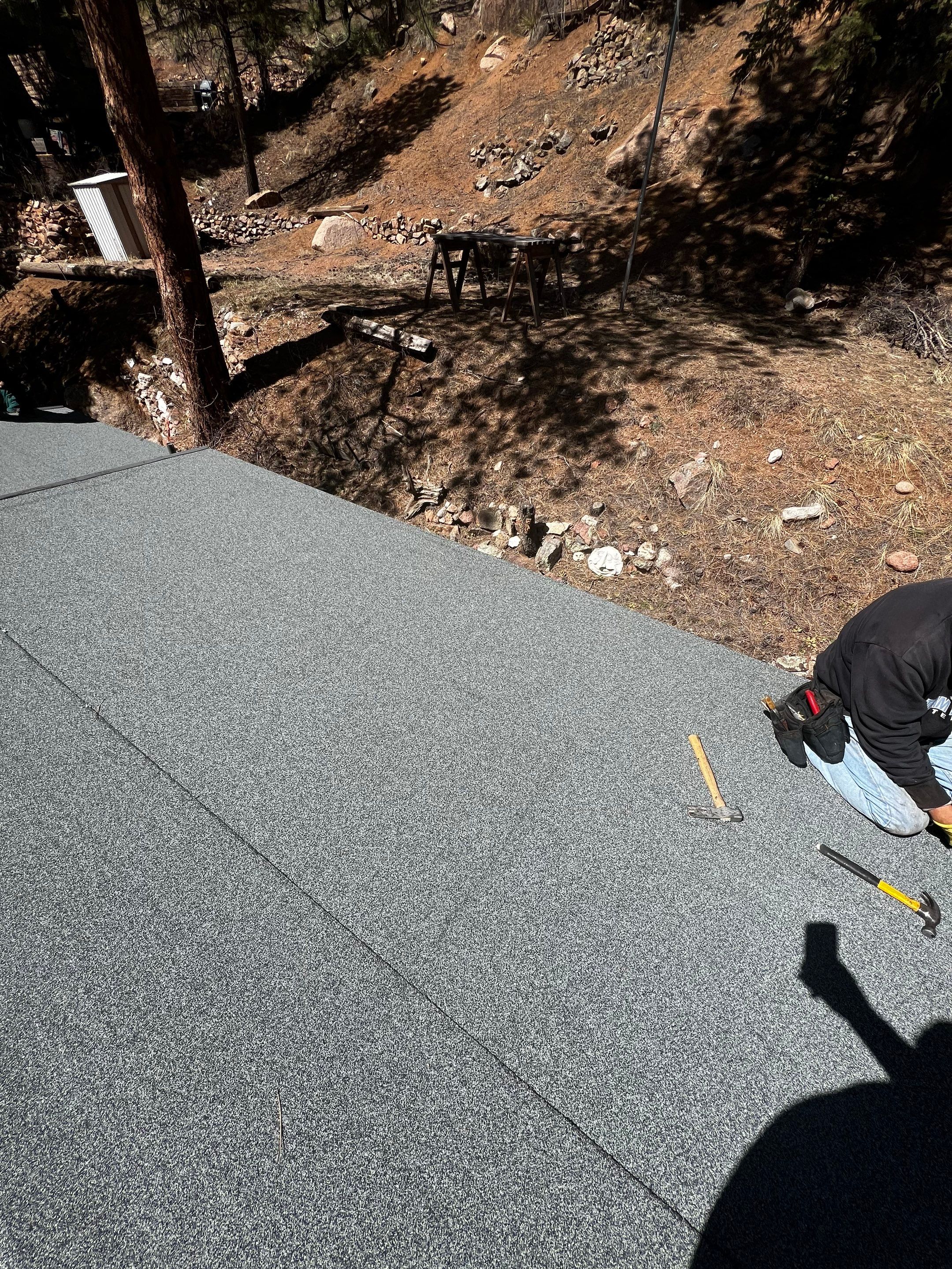Residential Roofing Installation using Modified Bitumen Roofing by Blue Peaks Roofing LLC 