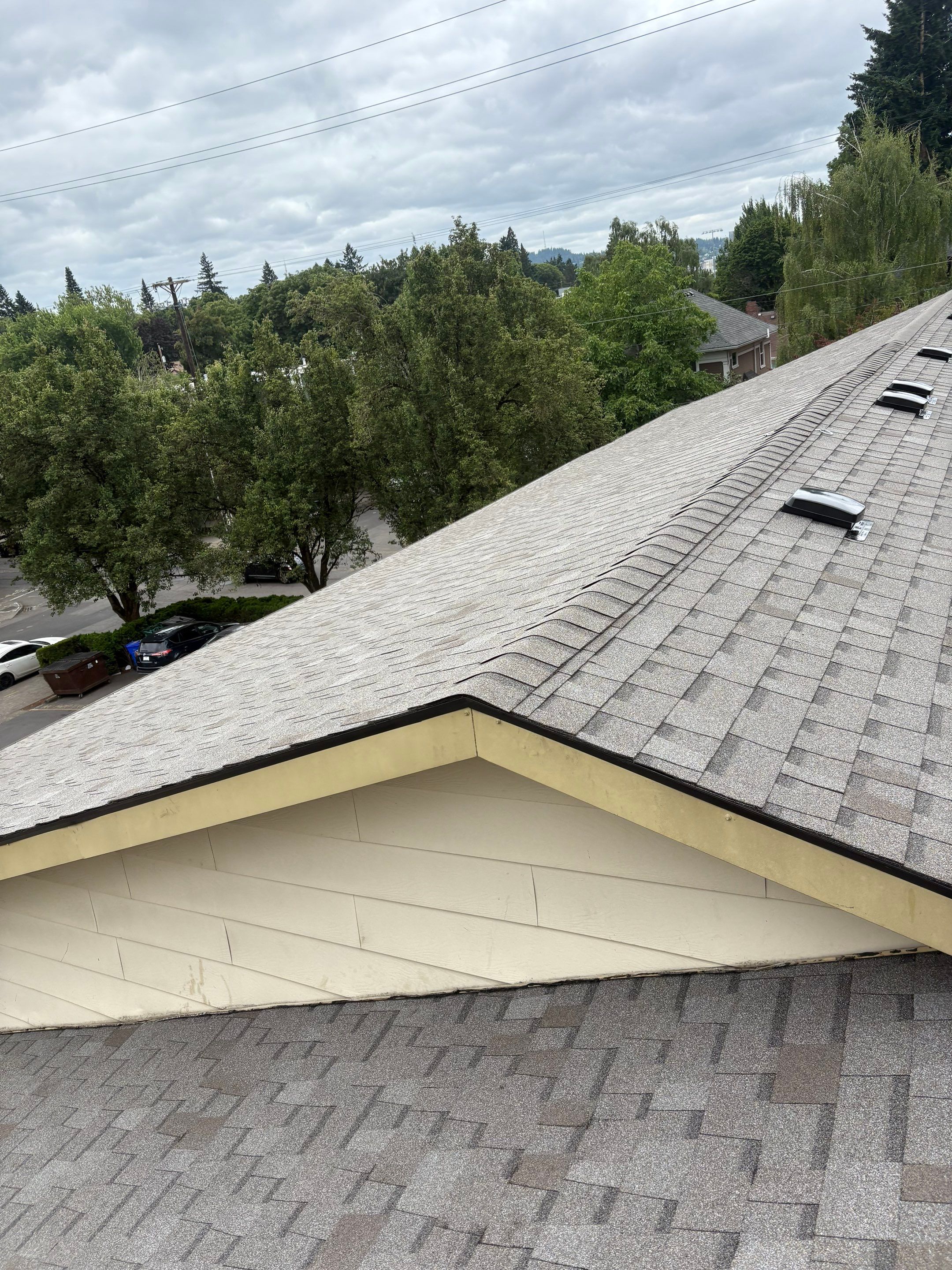 Commercial Roofing Installation using Asphalt Shingles by Vitan Construction LLC 