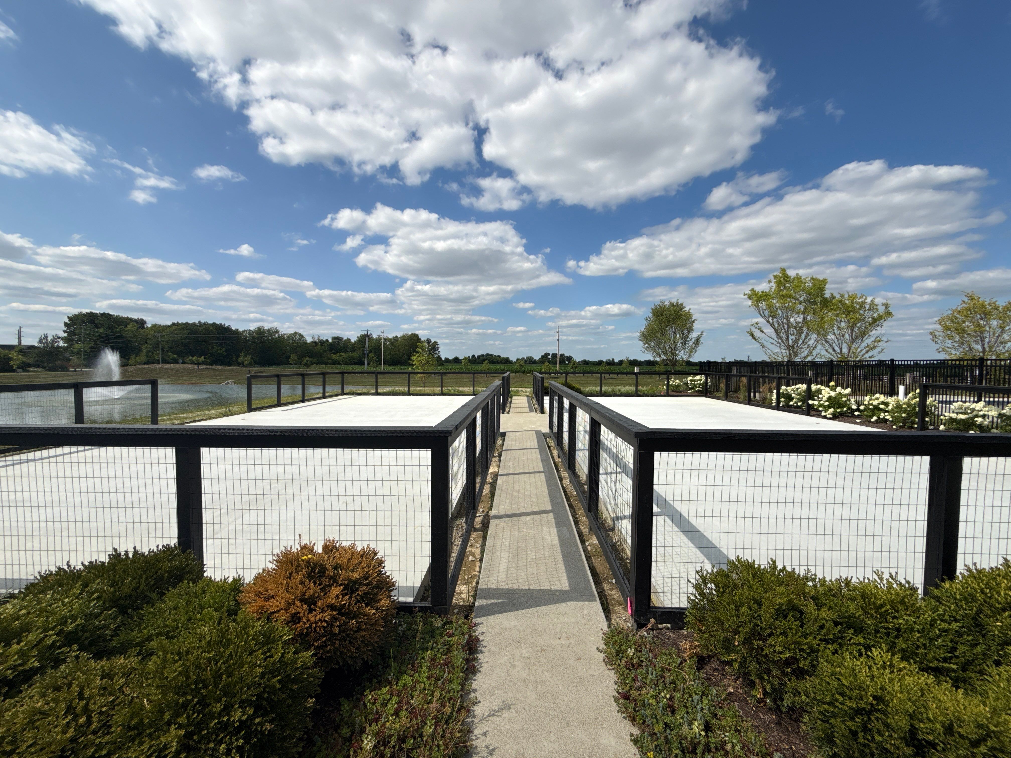 New Community Premium Pickleball Courts McCordsville by Southwest Greens Midwest