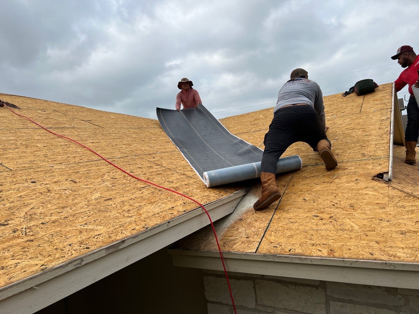 Manor Residential Roof Replacement with Asphalt Shingles and OSB Decking by Caliber Restoration LLC