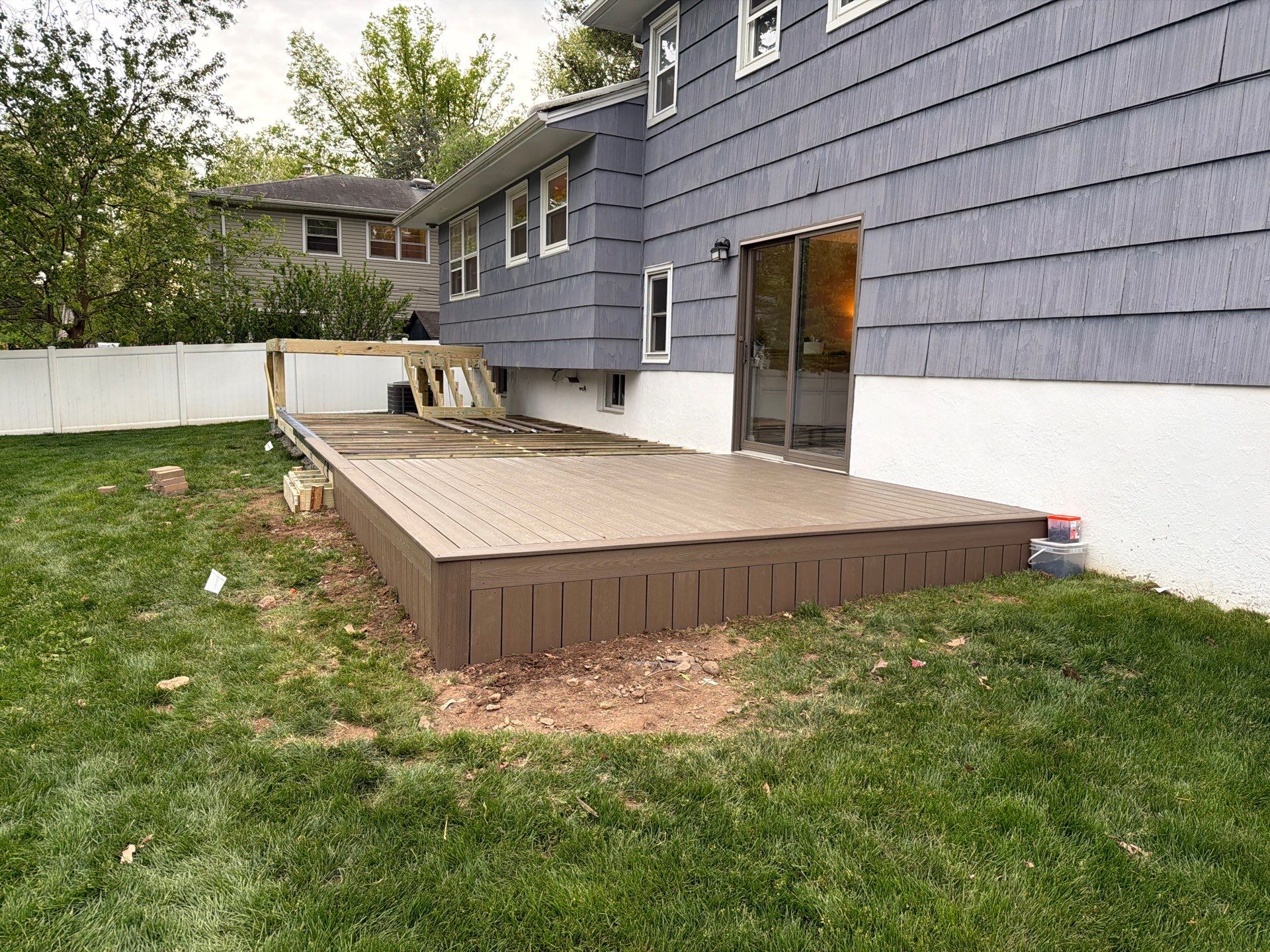 New Bi Level Deck In Westfield , New Jersey  by deck guardian