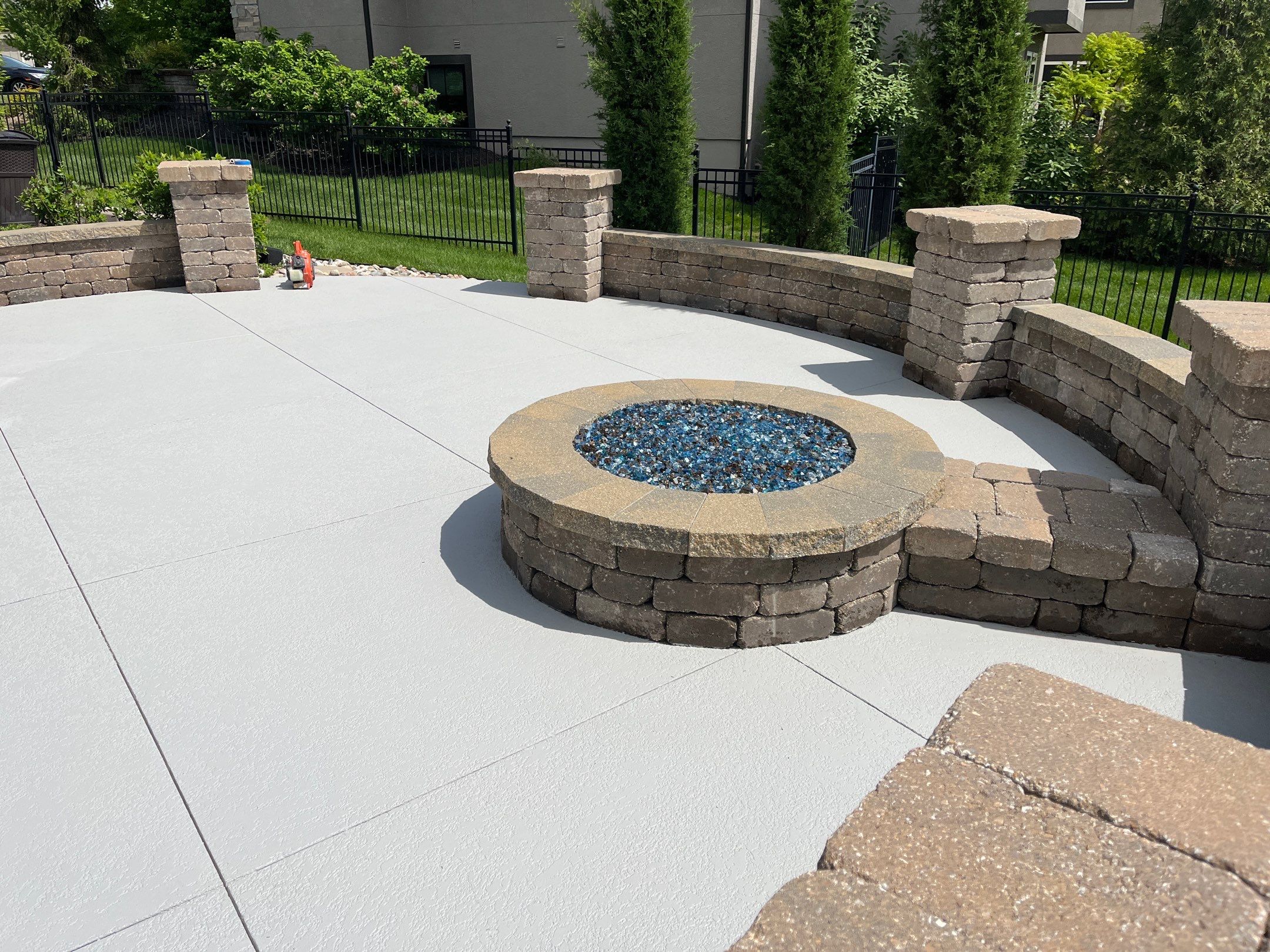 New Pool Overlay - Overland Park, KS by Big Red Decorative Concrete, LLC
