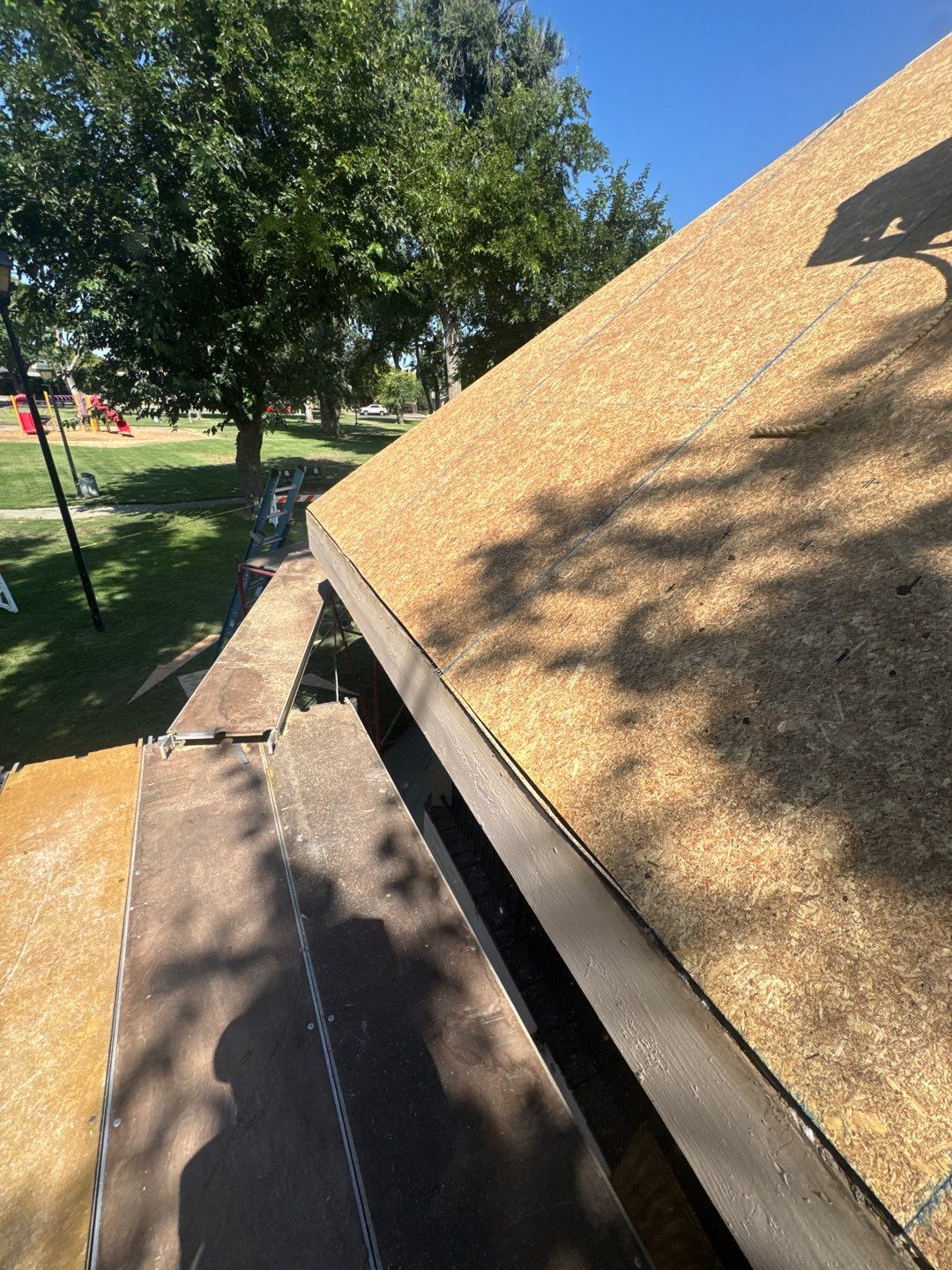 City of Gustine Gazebo project by Straight Edge Roofing Inc