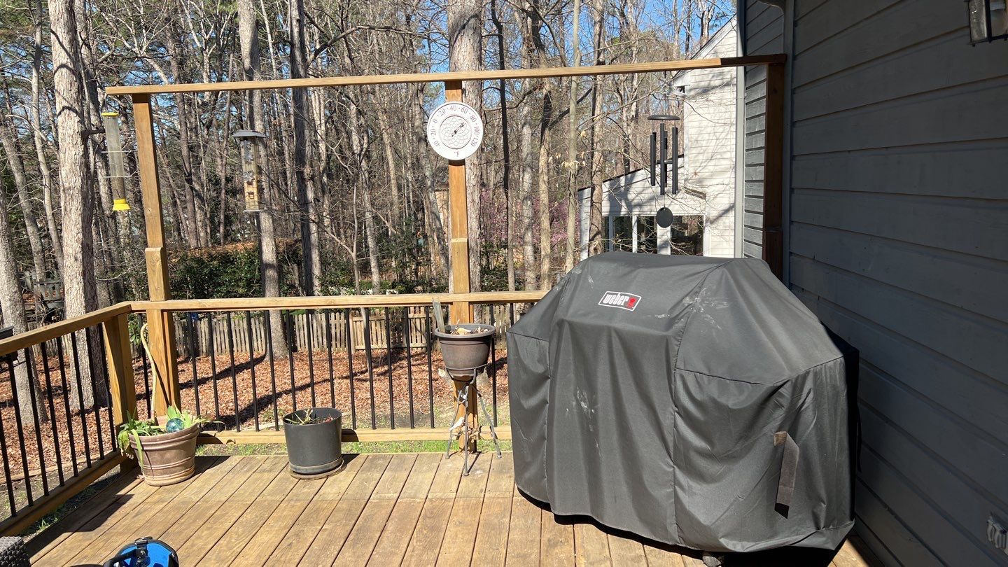 Coated Deck using Wood Sealant by DuraSeal