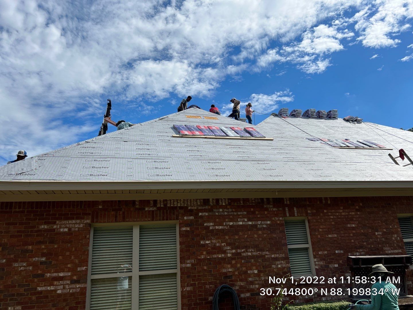 Residential Roofing Installation using Roof Replacement by American Roofing & Construction LLC