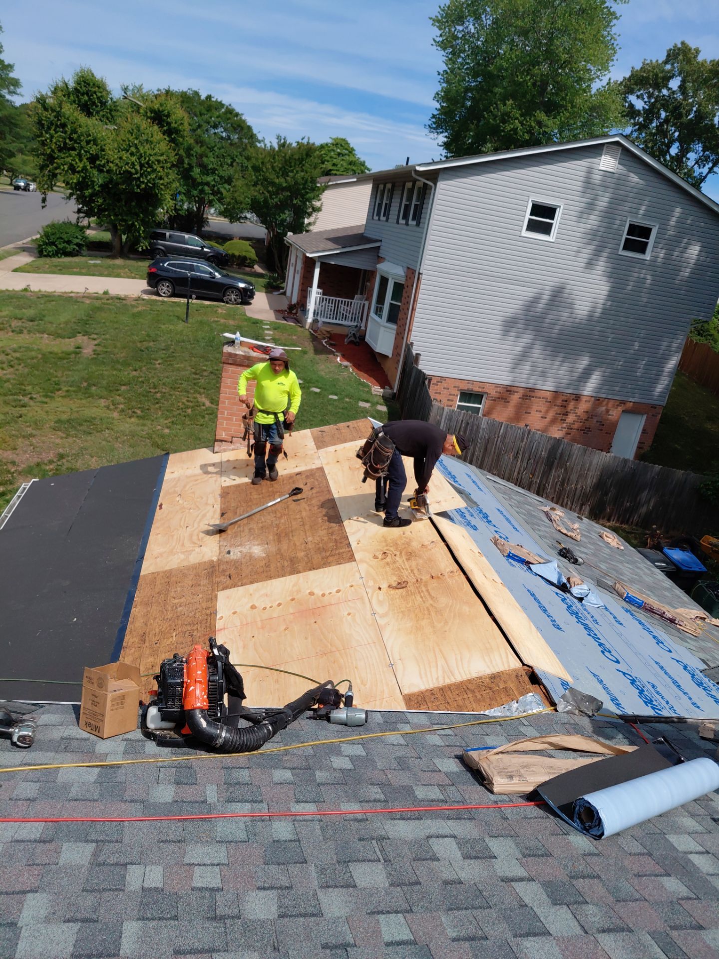 Montclair: Residential Roof Replacement with CertainTeed Landmark Pro in Max Def Colonial Slate by RM Banning, Inc.