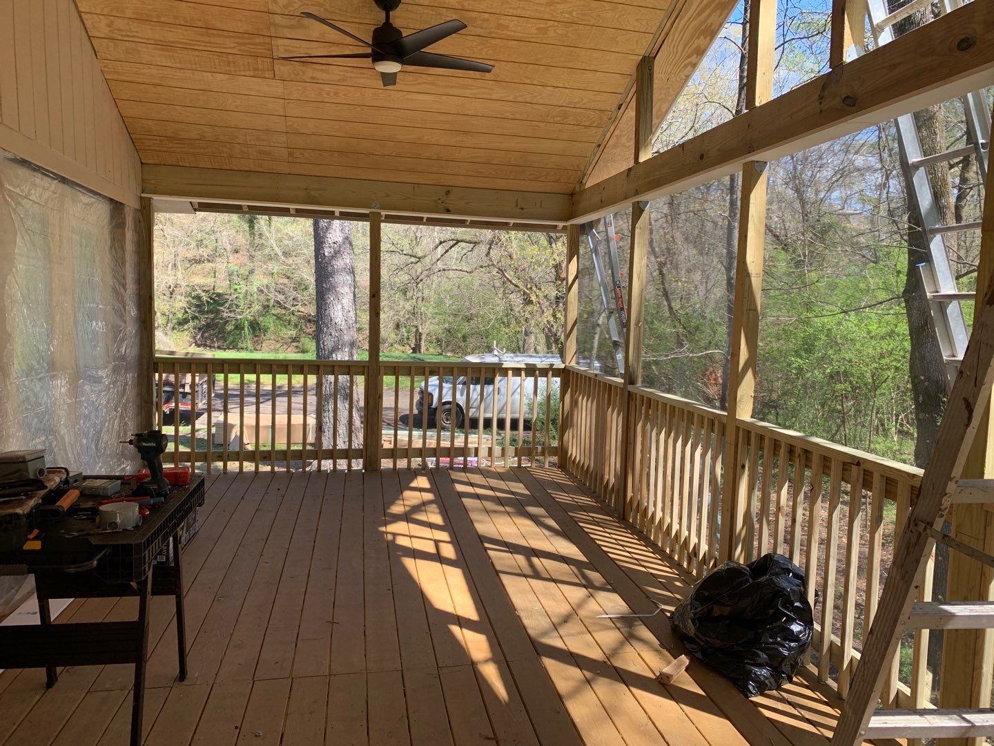 Mountain Brook - Covered Porch by Pillar and Pine