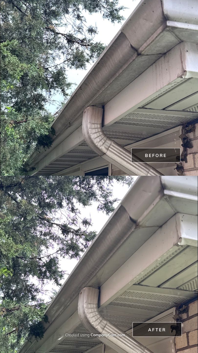 Project in Arlington Heights by Simmons Power & Soft Washing