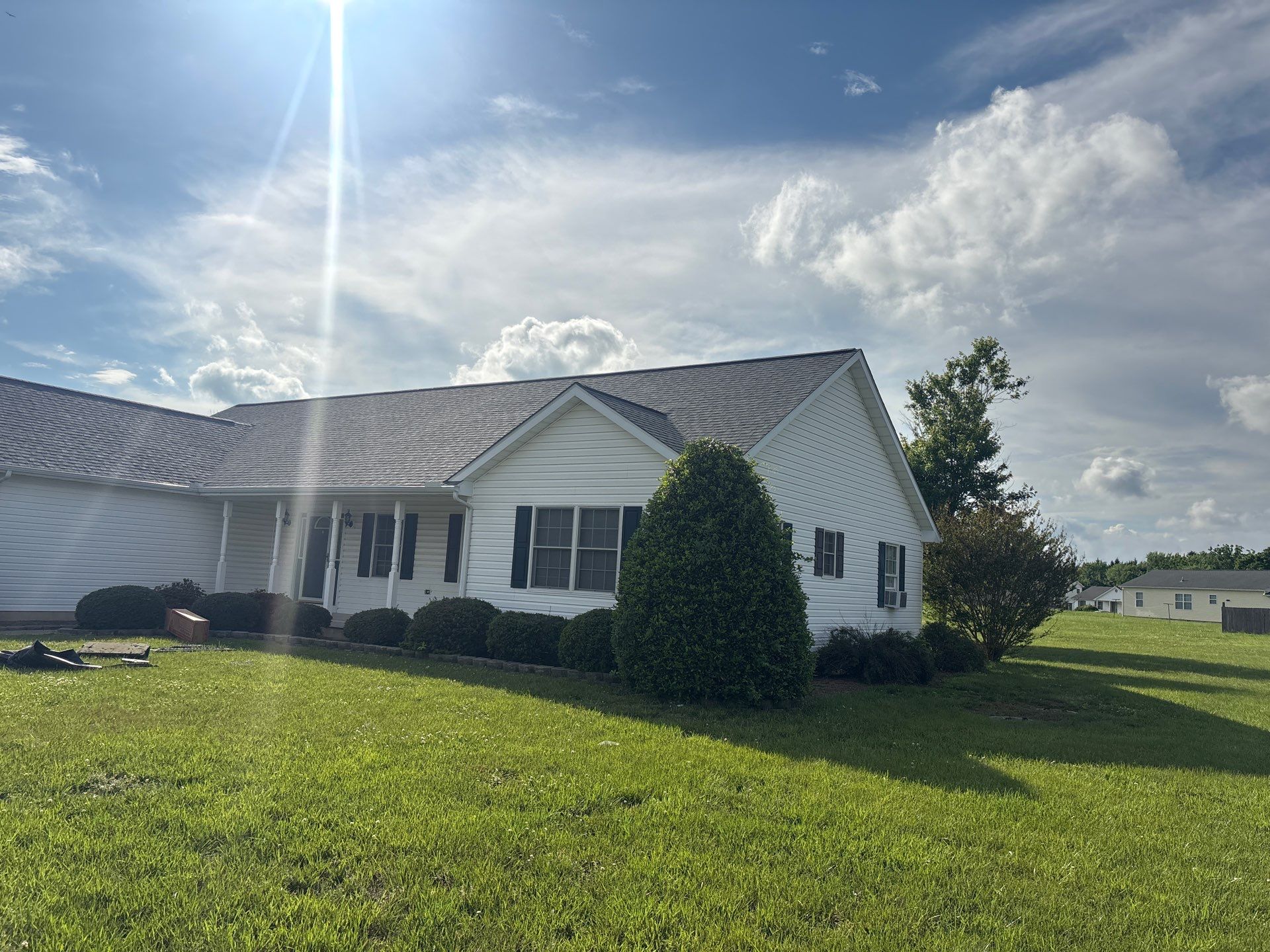 Architectural Shingle Roof Replacement and Gutter Project in Viola
