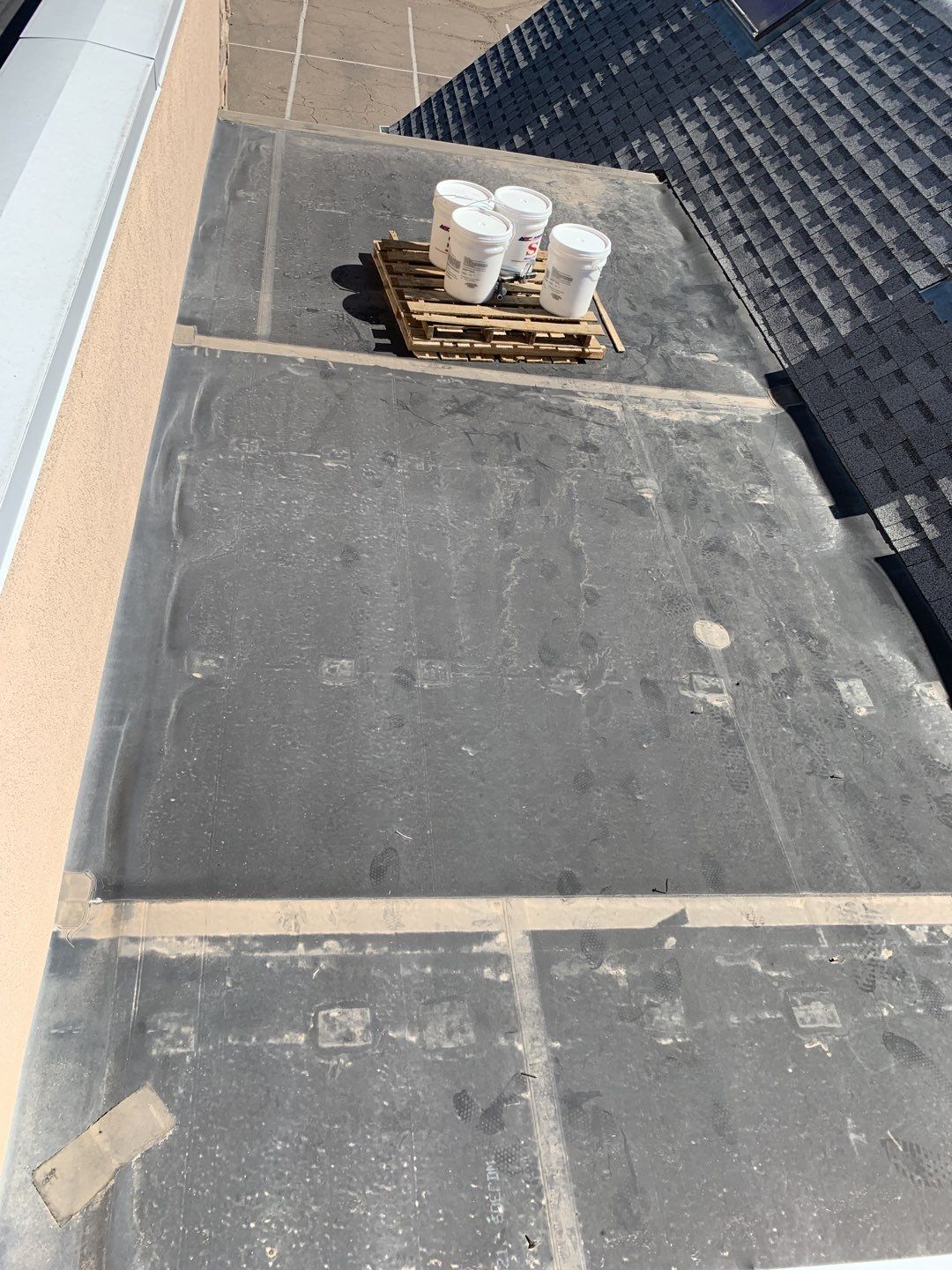 Commercial Roofing Installation using American Standard Coating - S  by A to Z Roofing