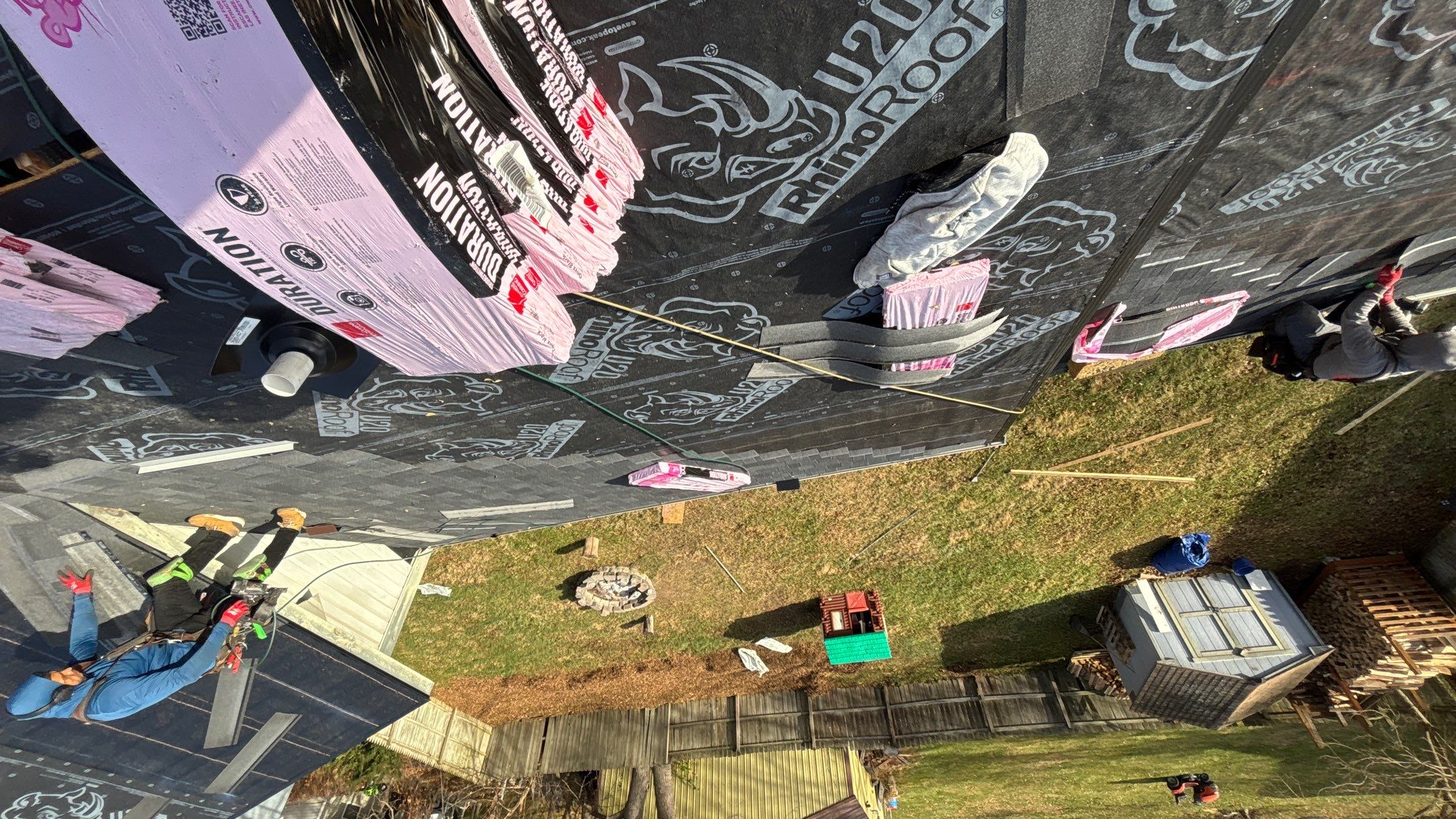 Roof Replacement using Owens Corning Onyx Black by 180 Contractors