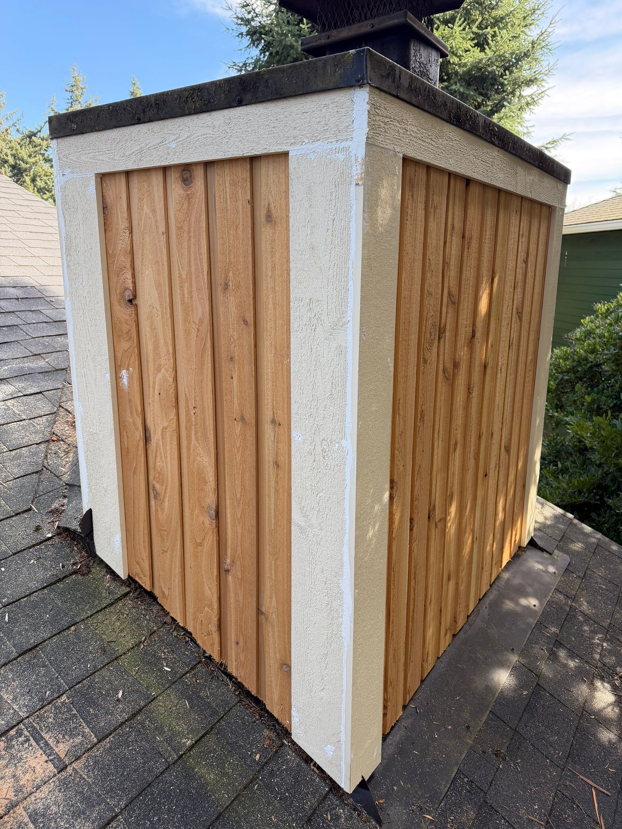 Cedar siding replacement by Handyman State LLC