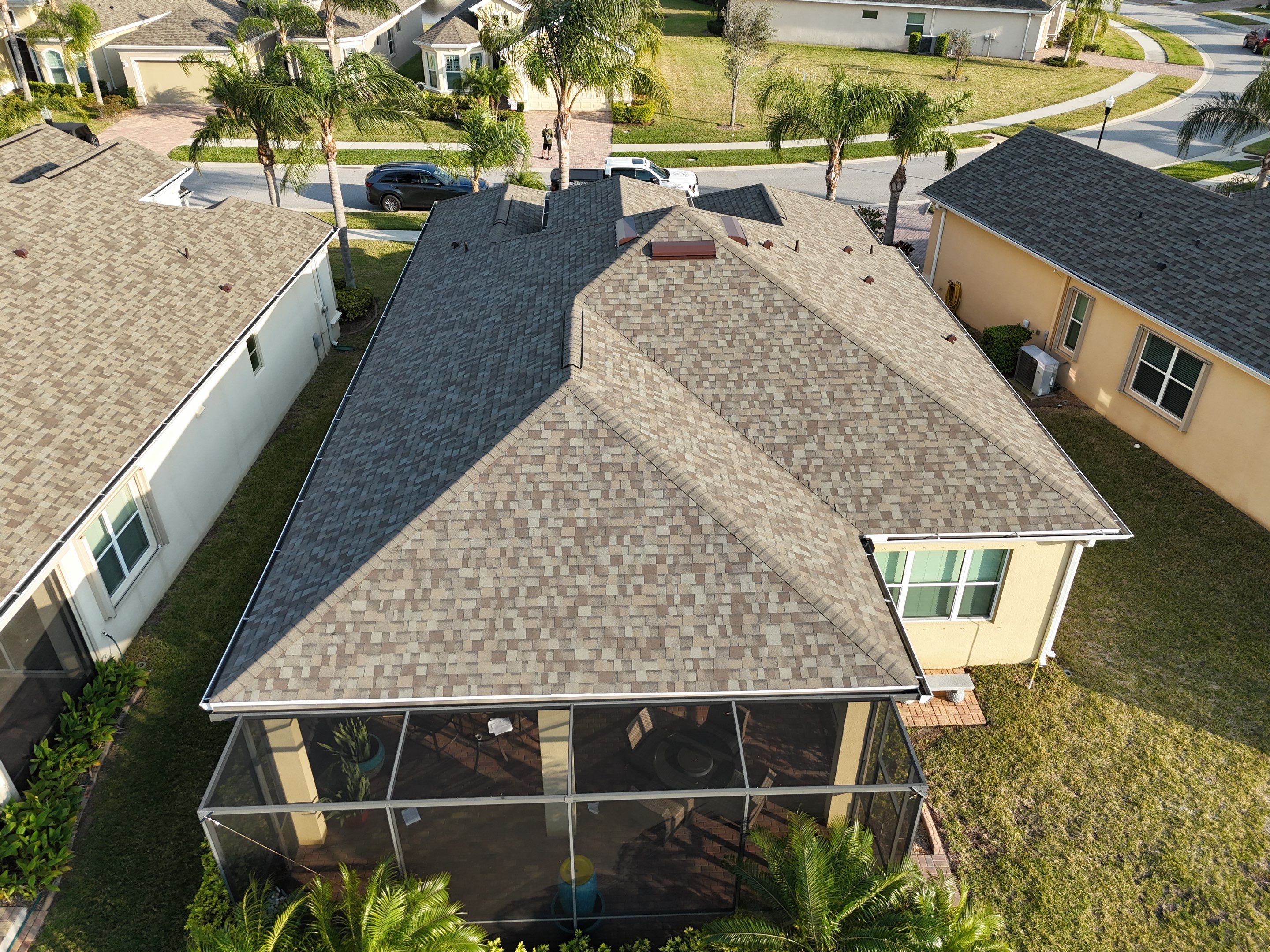 Roof Replacement in Sun City Center Fl. by Steadfast Roofing 