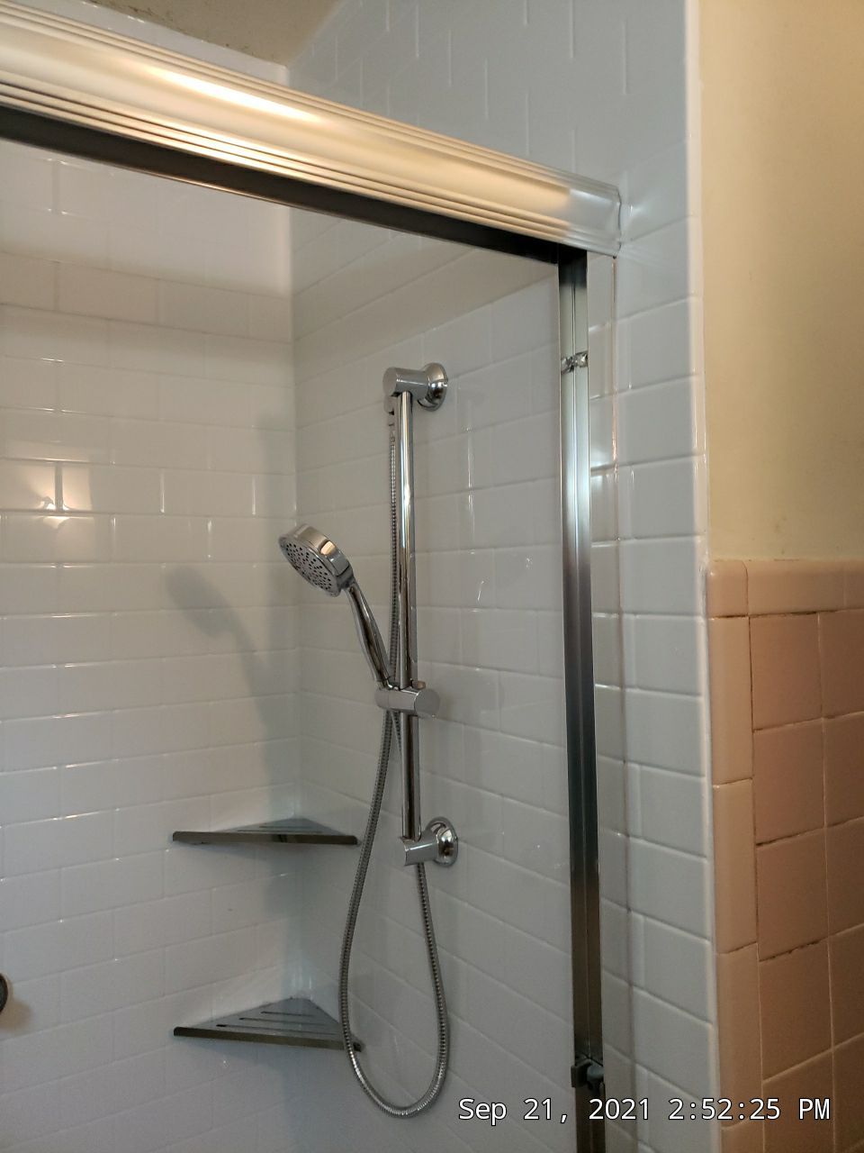 Tub to Shower Conversion using BCI Acrylic Shower System by Secure Construction Company Inc