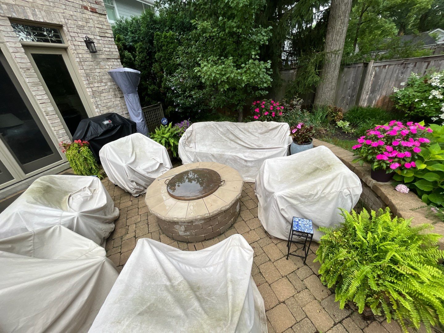 Brick paver clean, sand and seal.  using surebond SB-8700 by Northern Power Washing LLC.
