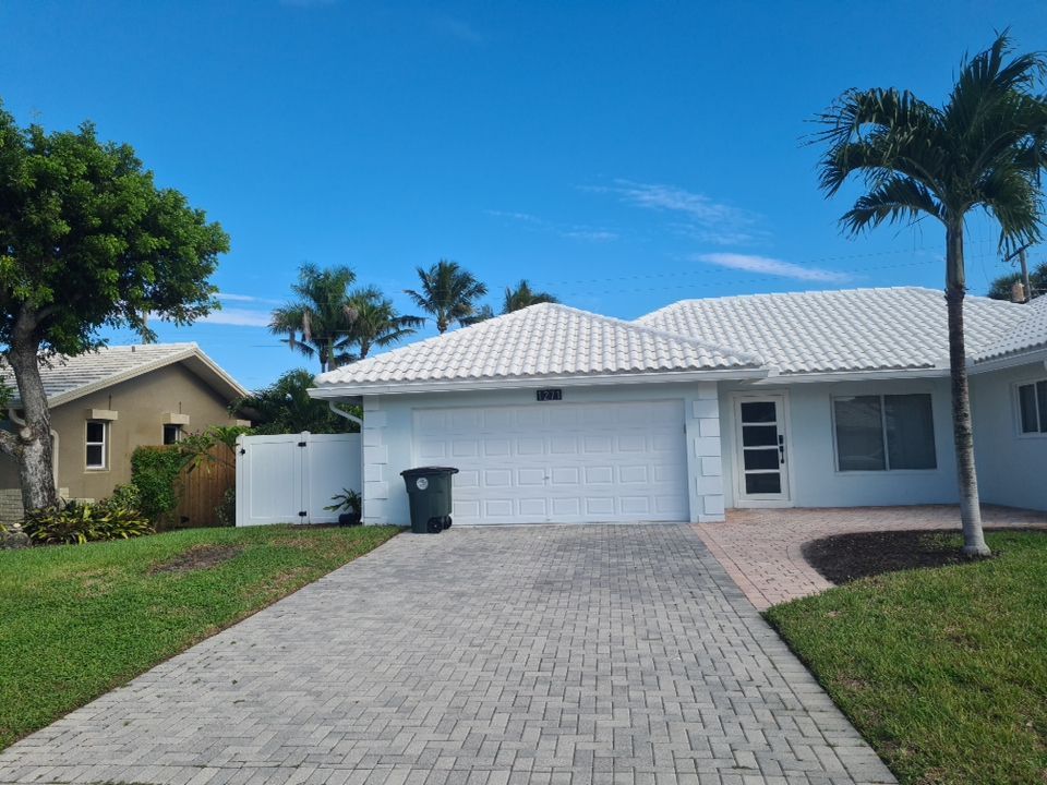 Residential Roofing Installation using 1" Nail strip metal roof by BLUES BROTHERS ROOFING