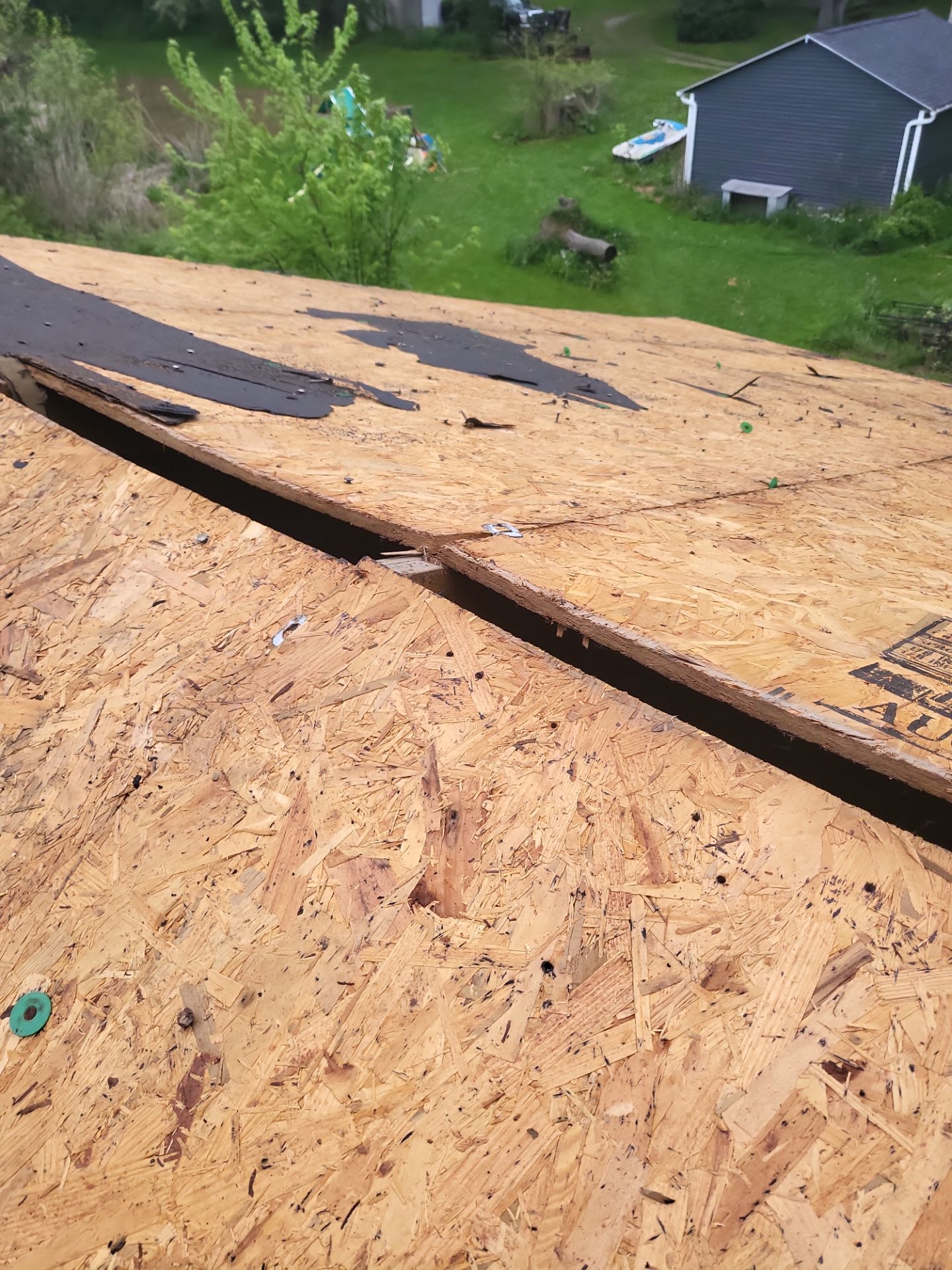 Atlas Pinnacle, Color, Coastal Granite, Drip Edge, Color, Black by Eagle Eye Roofing