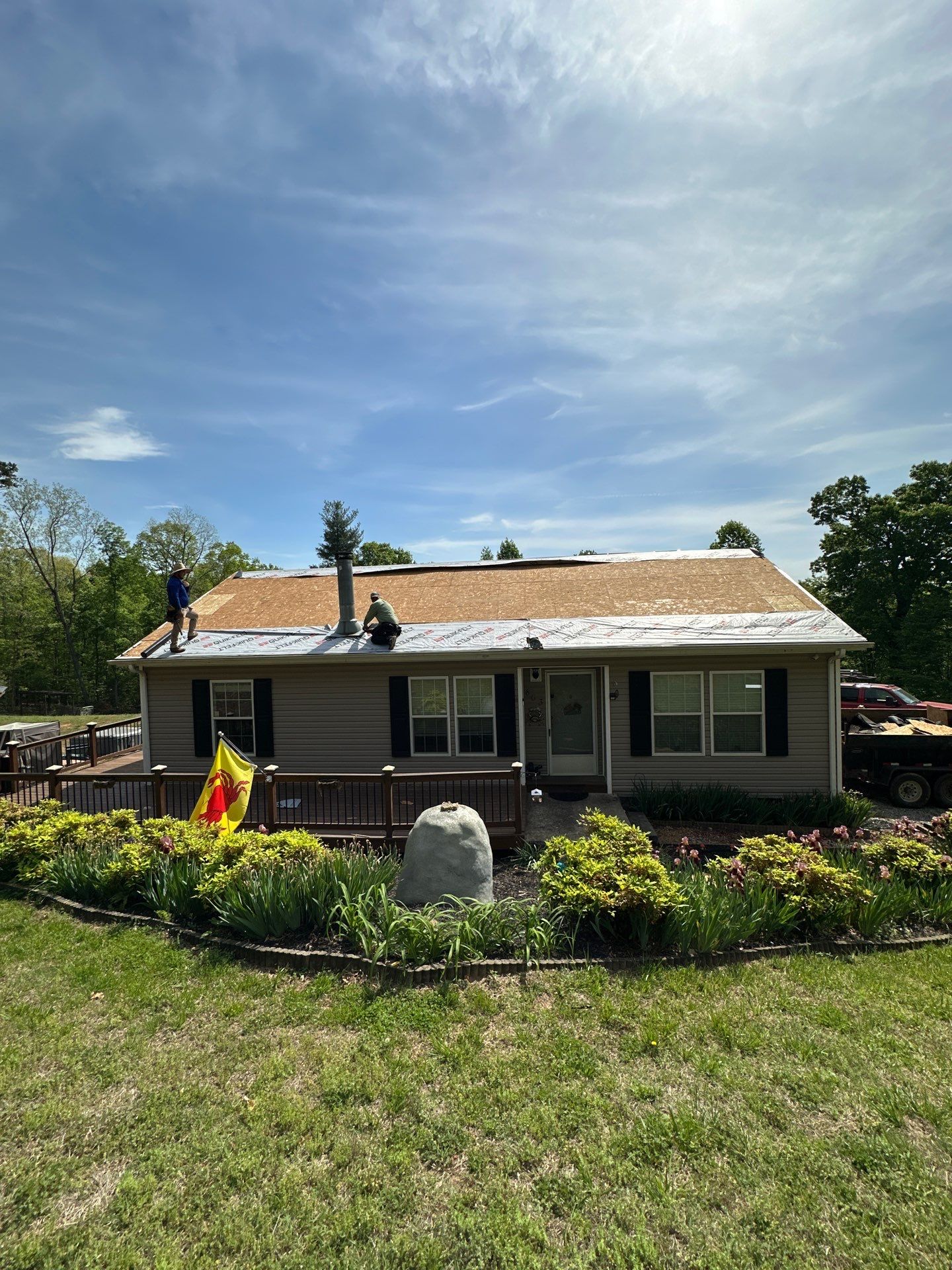 New Roof - GAF Timberline HDZ in Nantucket Morning by Peak 2 Peak Services LLC