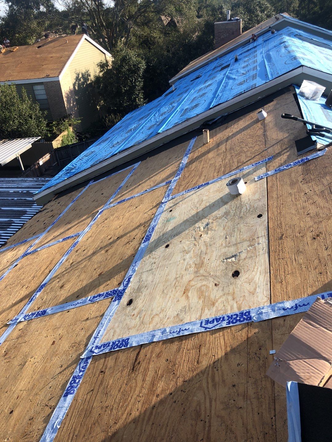 Residential Roofing Repair using Roof Replacement by American Roofing & Construction LLC