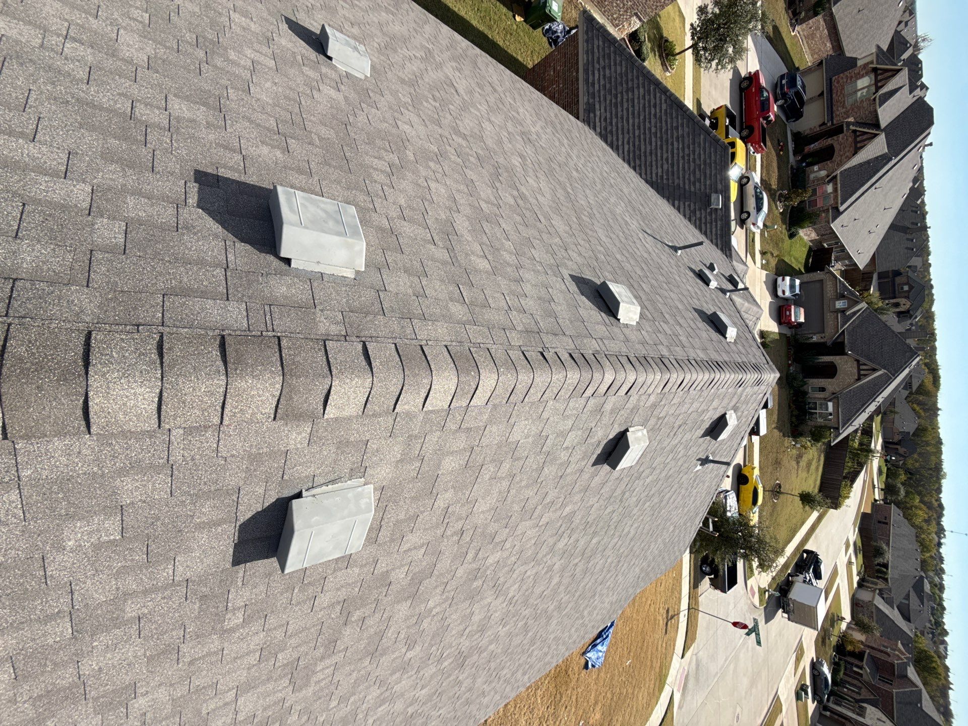 GAF Timberline HDZ - Weathered Wood by Top Sun Roofing