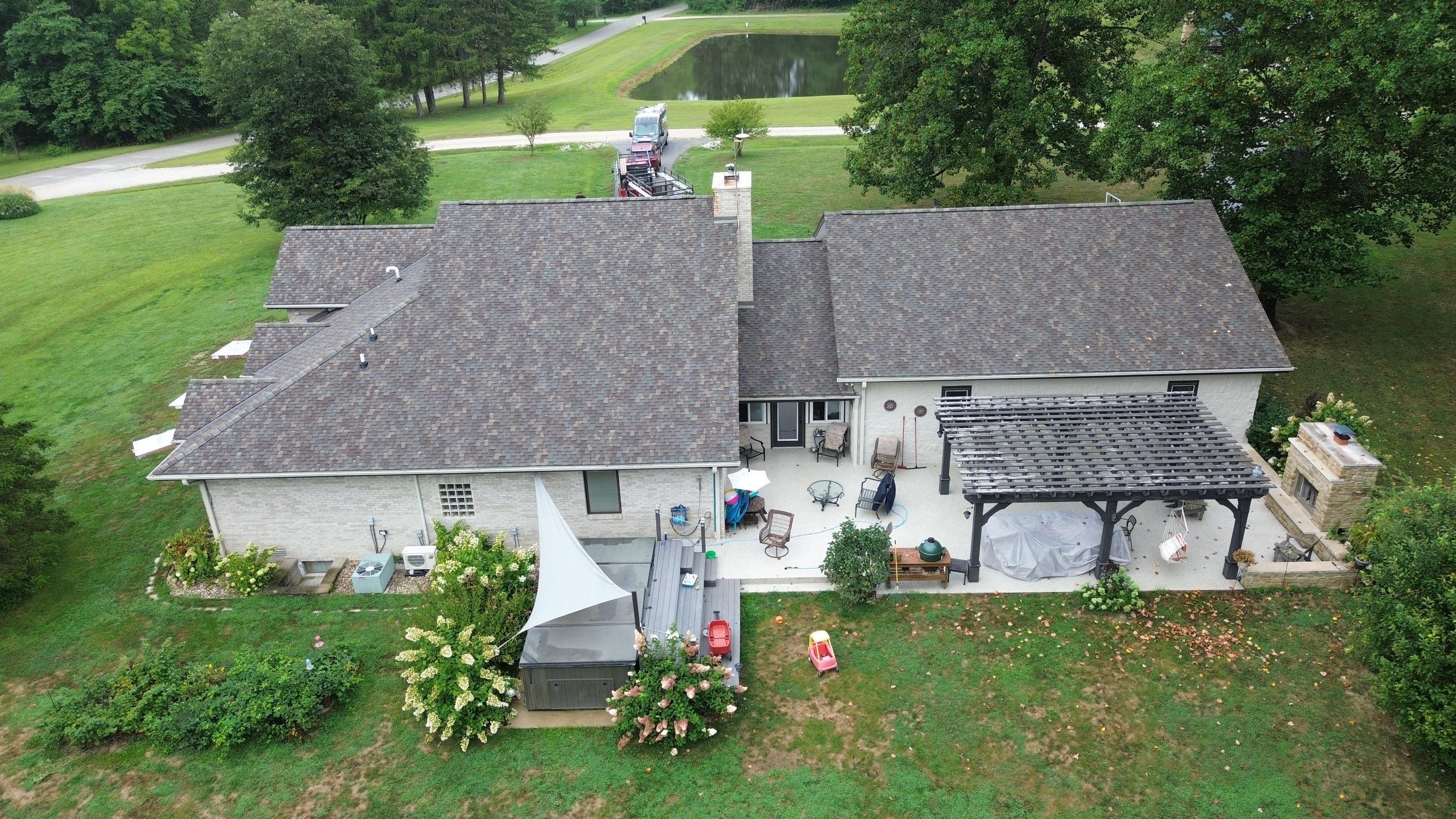 Project in Columbus by Moss Roofing