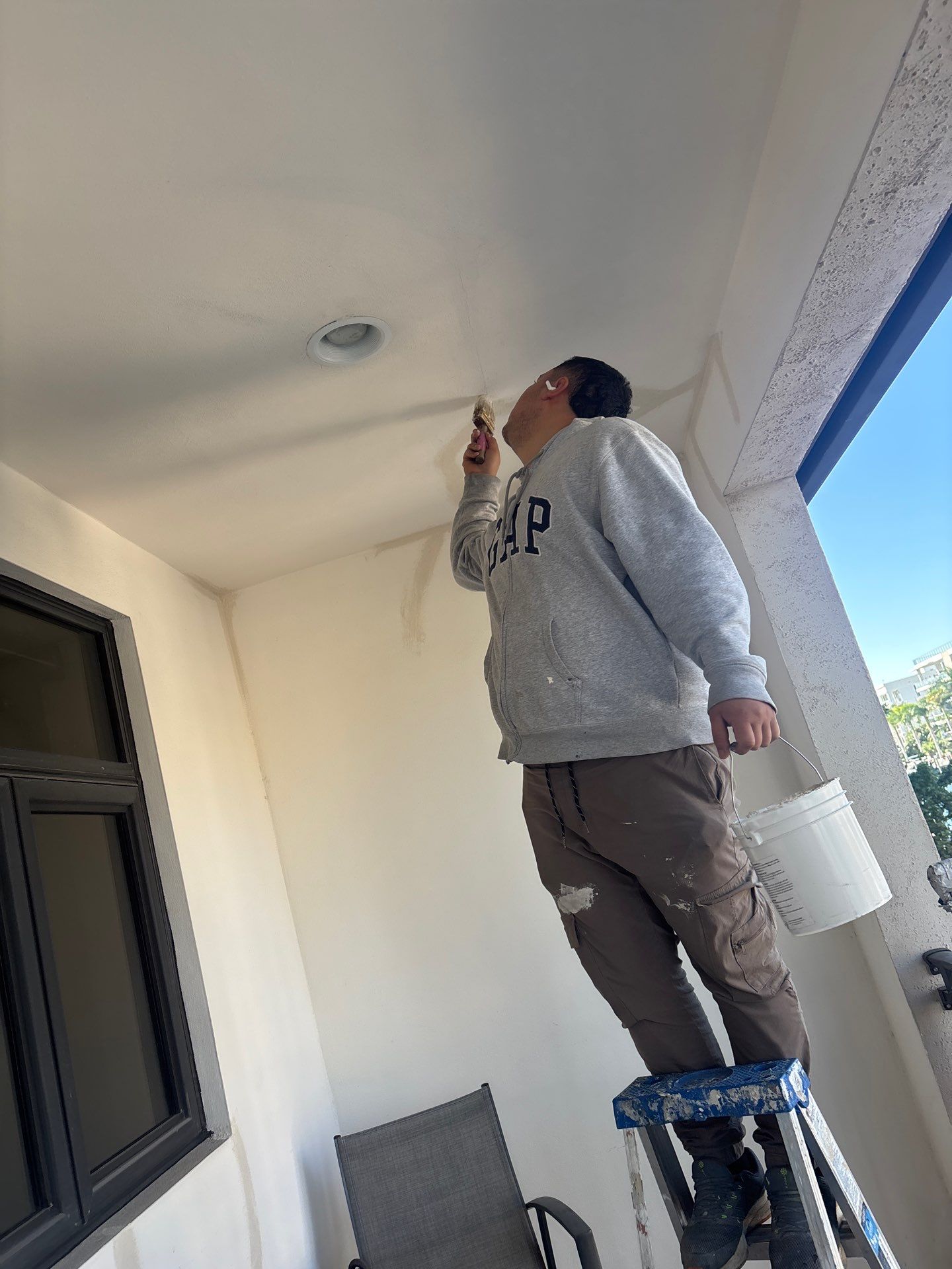 Large Scale Commercial Exterior Isle of Venice Drive, Fort Lauderdale by John “The Greek” Painting