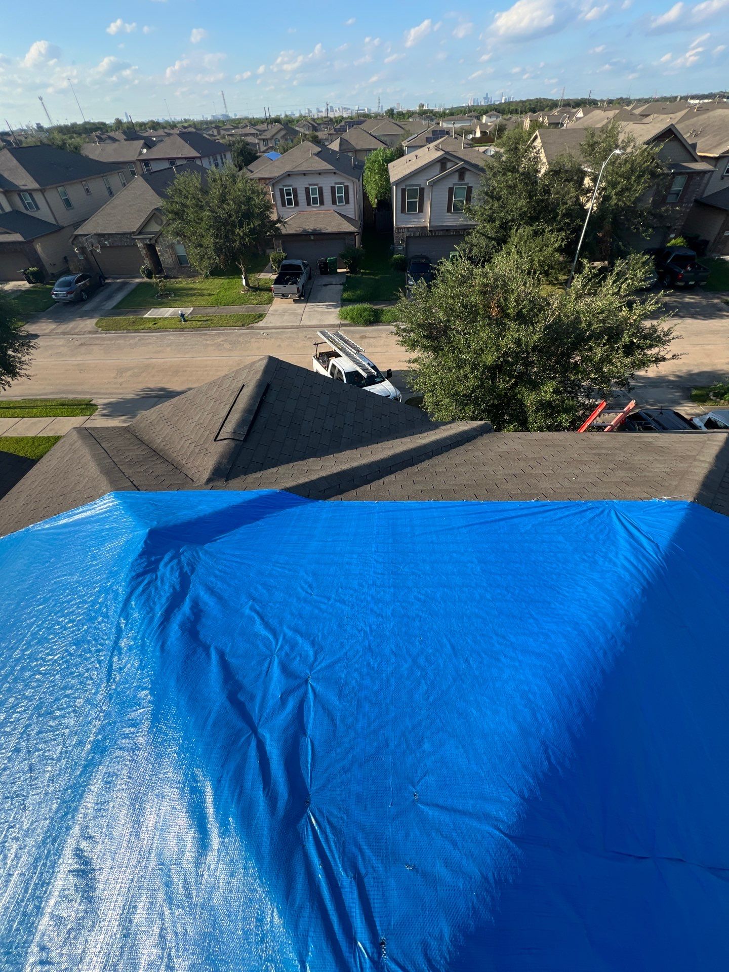 Residential Roofing Repair using Owen's Corning Duration (Lifetime) Shingles by Roof Repair Company