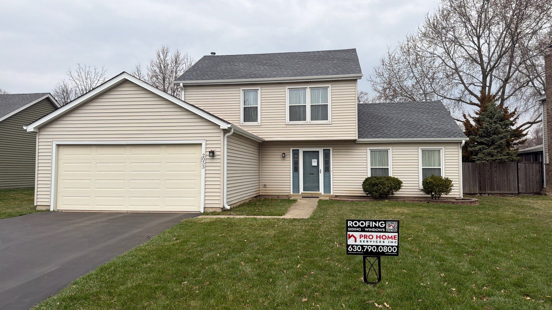 Roof Replacement- Pewter Gray by Pro Home Services Inc