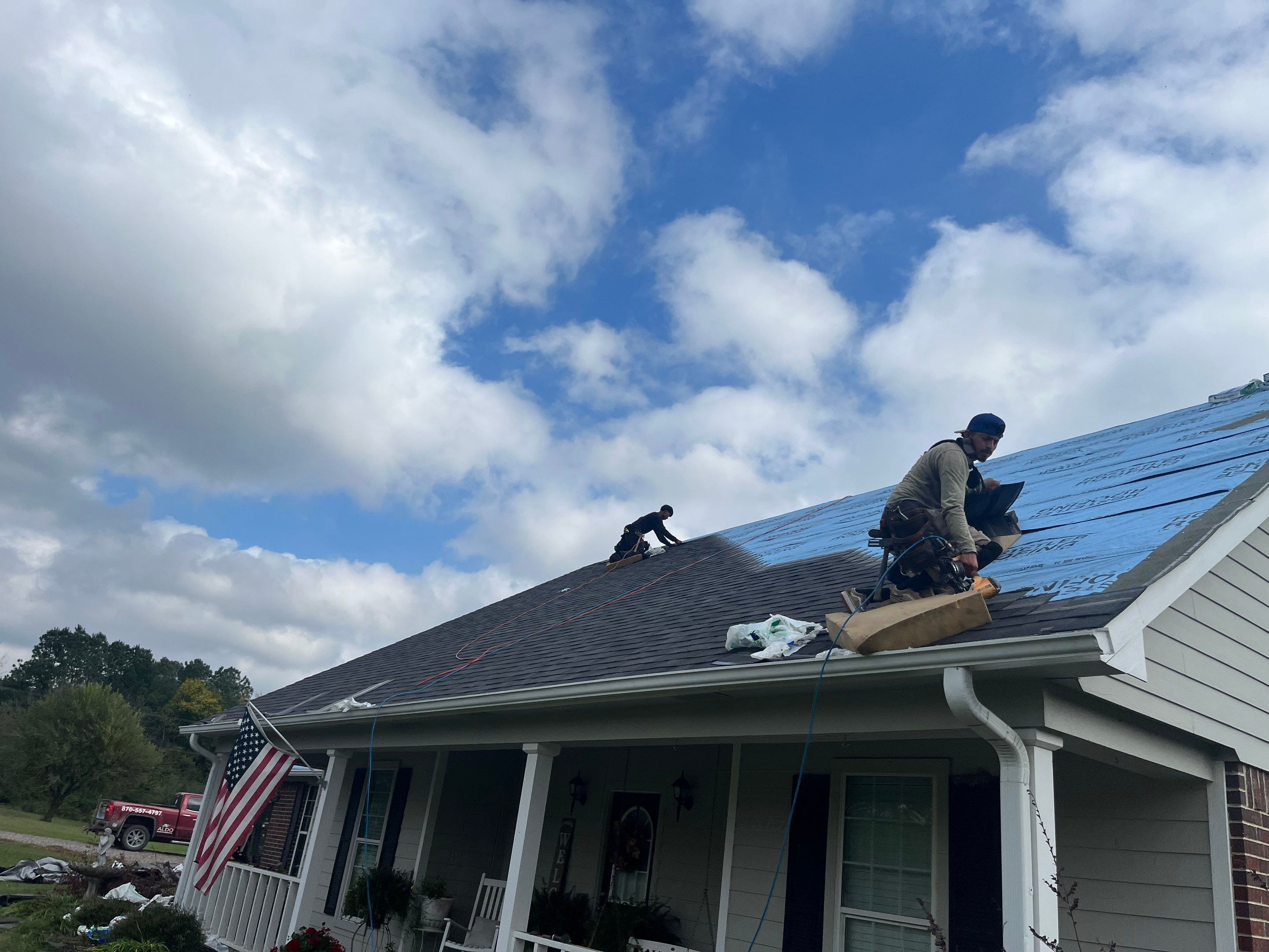 Residential Roofing Repair using Malarkey Vista: Black Oak by Hostetler Roofing