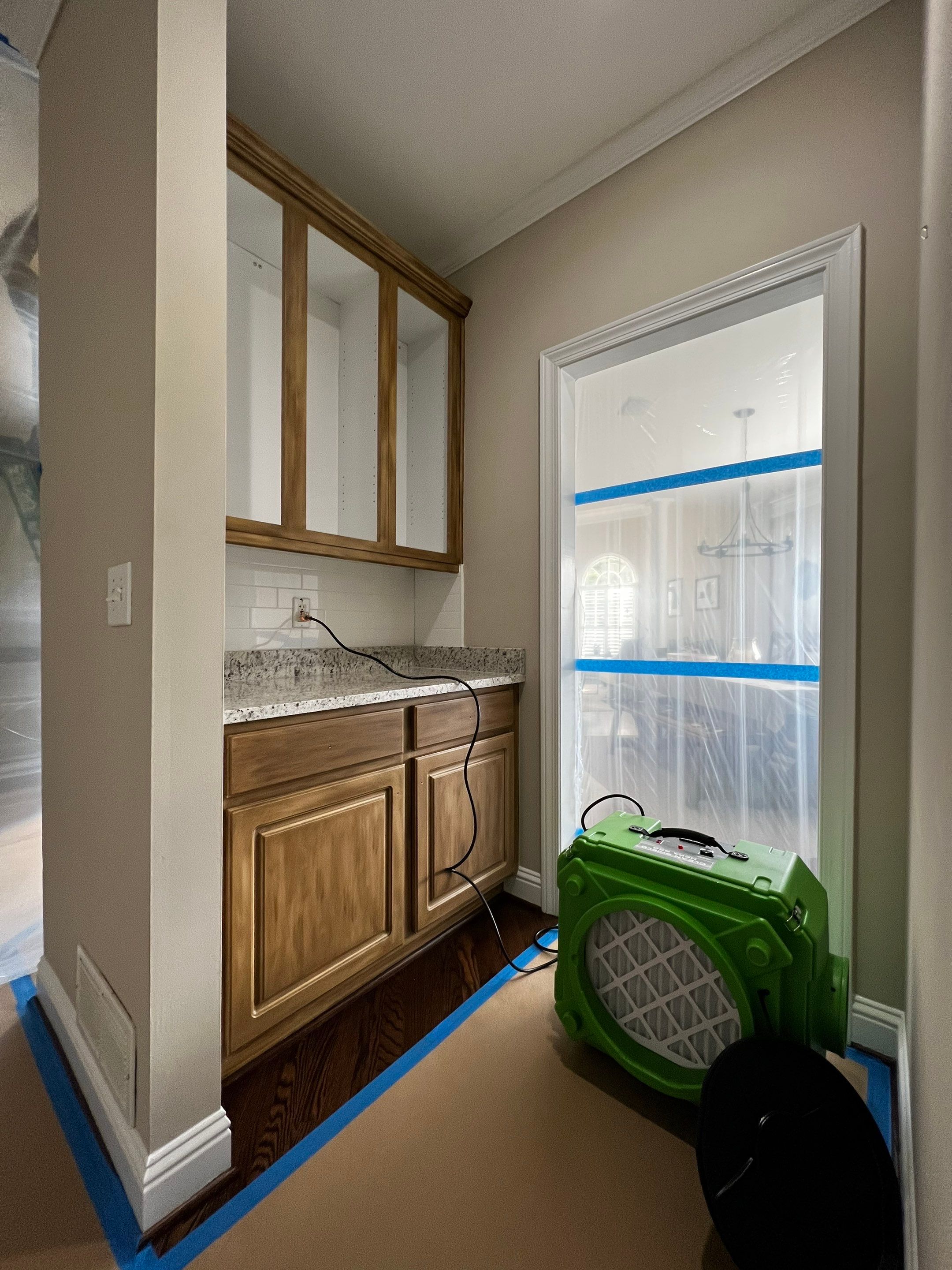 Kitchen Remodel in Roswell Featuring Shaker Cabinetry and Quartz Countertops by Swift Home Renovations 