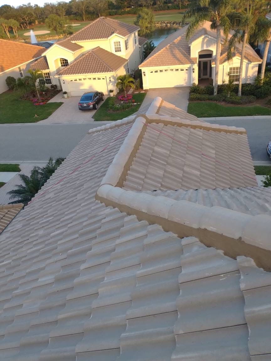 Concrete Tile Roof Replacement by Four Peaks Roofing