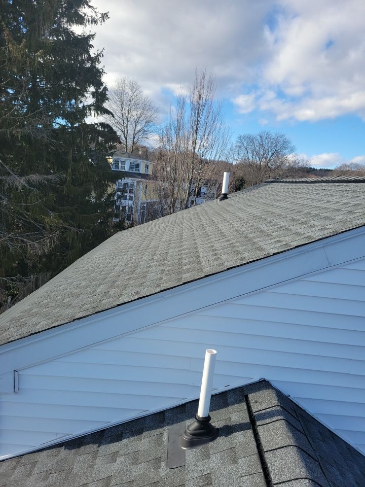 Residential Roofing Installation using GAF HDZ PEWTER GRAY by Master Roof Inc
